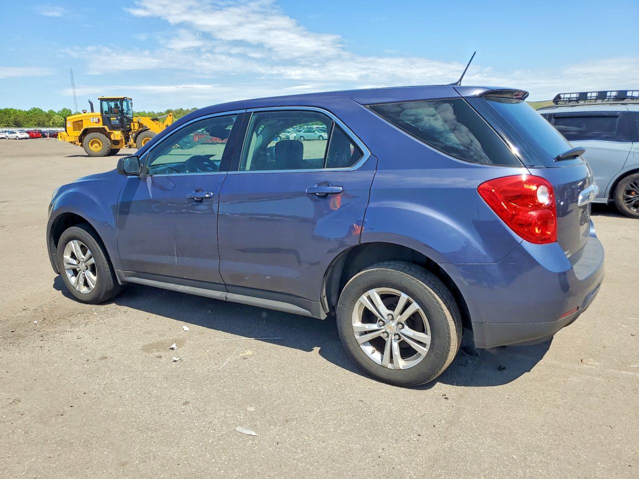 2013 Chevrolet Equinox Ls Blue vin: 2GNFLCEKXD6198118