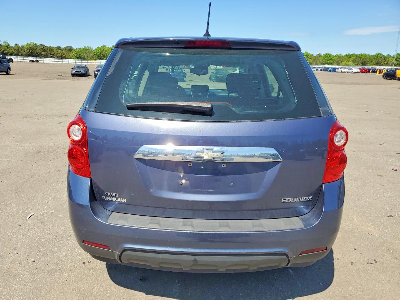 2013 Chevrolet Equinox Ls Blue vin: 2GNFLCEKXD6198118