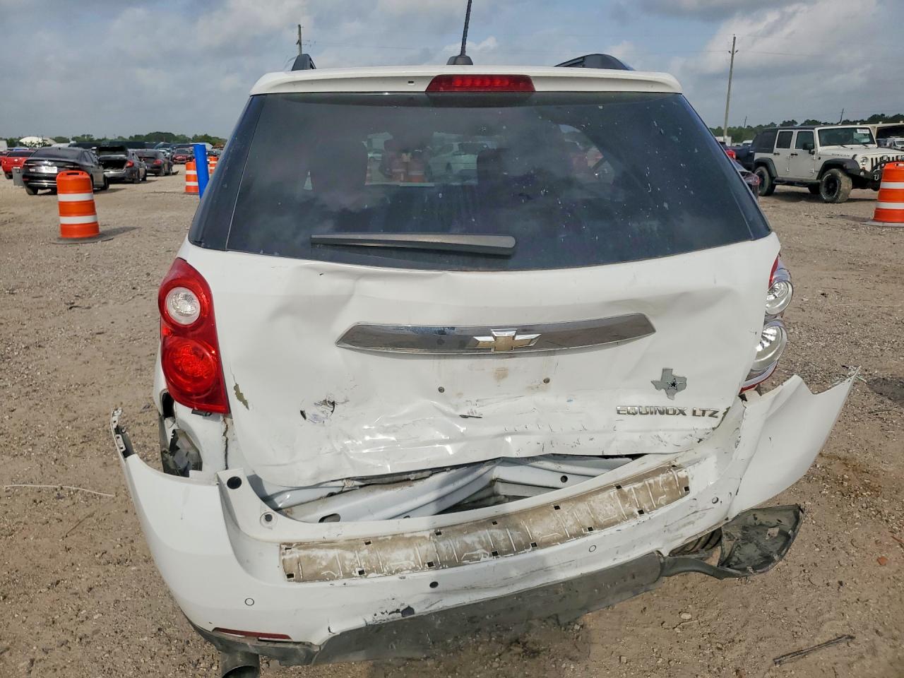2015 Chevrolet Equinox Ltz Белый vin: 2GNFLDE30F6187596