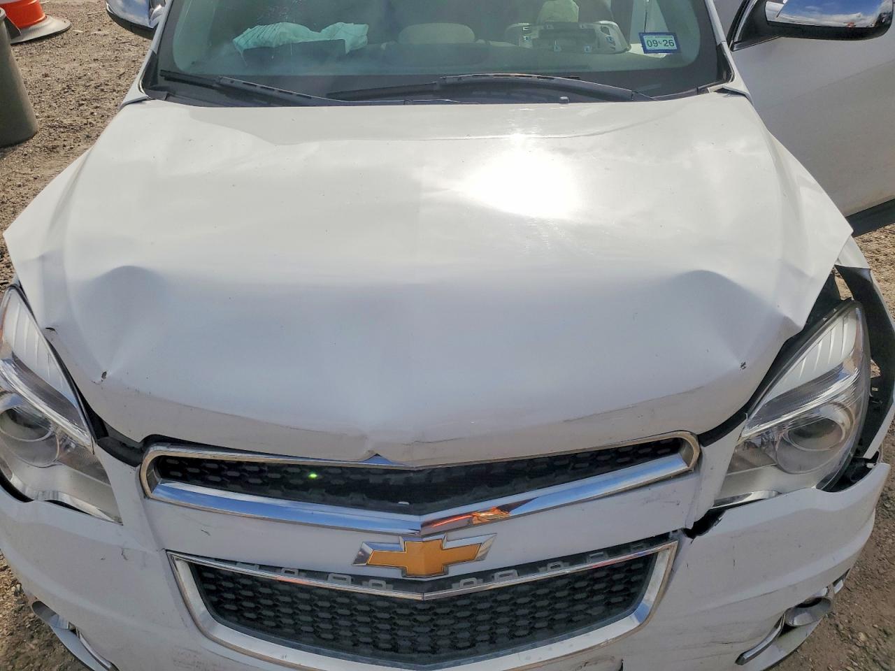 2015 Chevrolet Equinox Ltz Белый vin: 2GNFLDE30F6187596