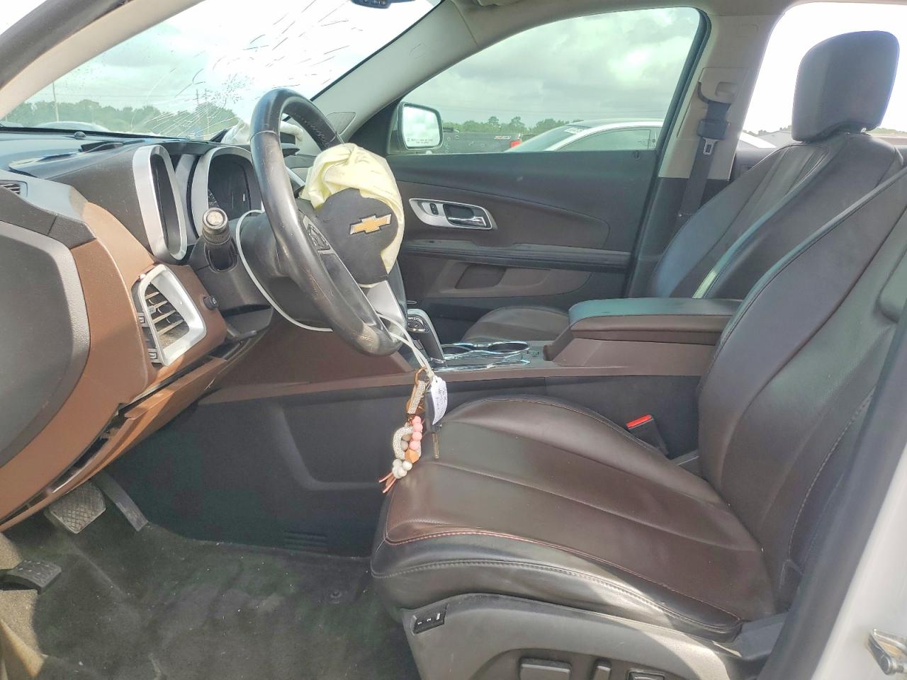 2015 Chevrolet Equinox Ltz Белый vin: 2GNFLDE30F6187596