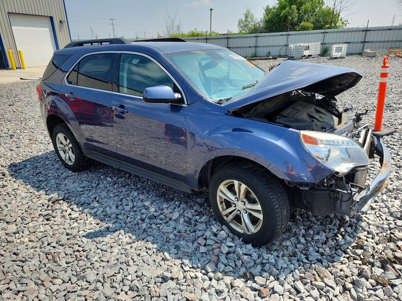 2013 Chevrolet Equinox Lt Blue vin: 2GNFLDE32D6147159