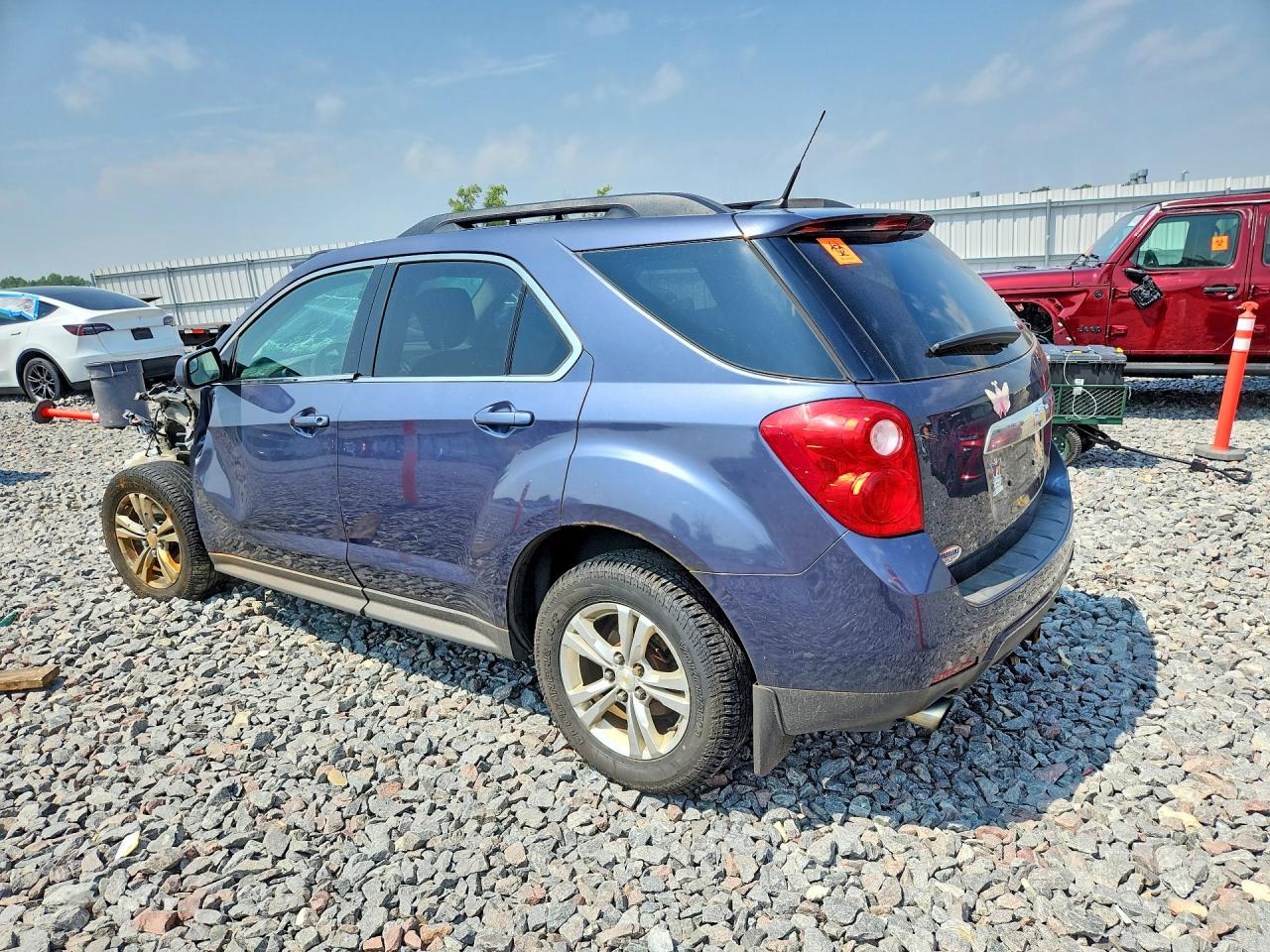 2013 Chevrolet Equinox Lt Blue vin: 2GNFLDE32D6147159