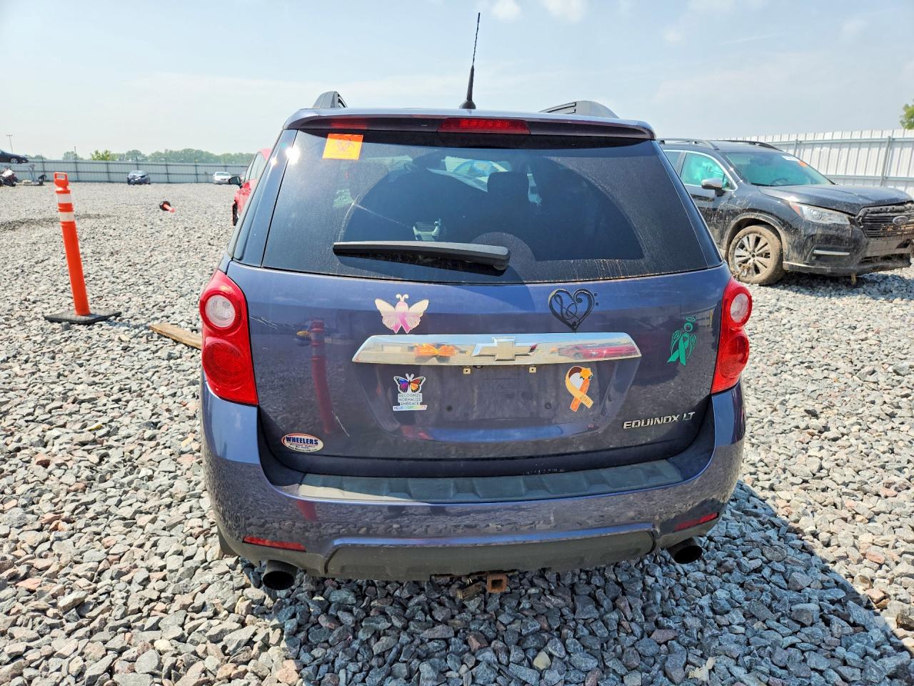 2013 Chevrolet Equinox Lt Blue vin: 2GNFLDE32D6147159