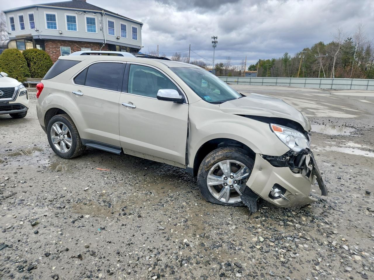 2015 Chevrolet Equinox Ltz Beige vin: 2GNFLDE32F6258331