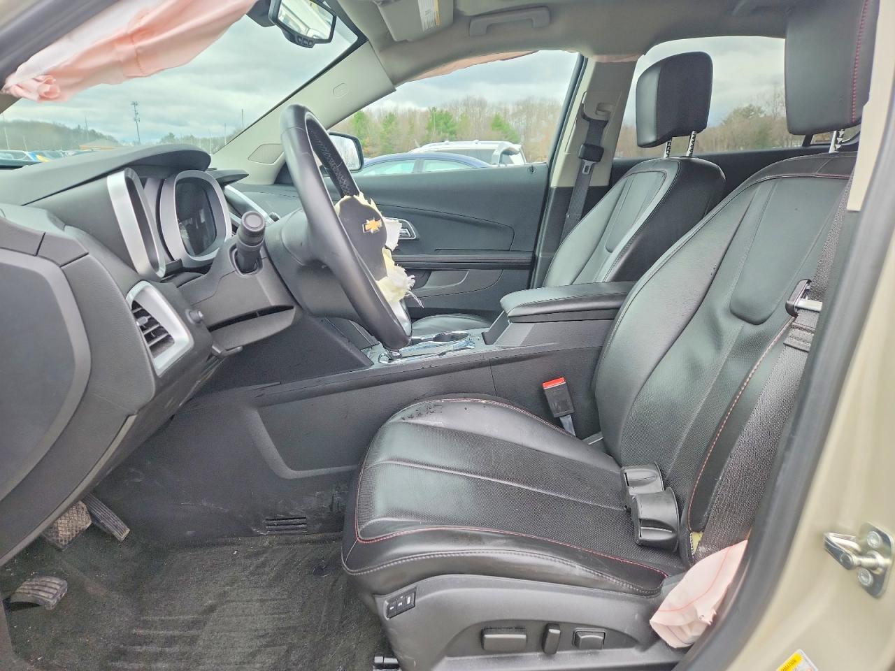 2015 Chevrolet Equinox Ltz Beige vin: 2GNFLDE32F6258331