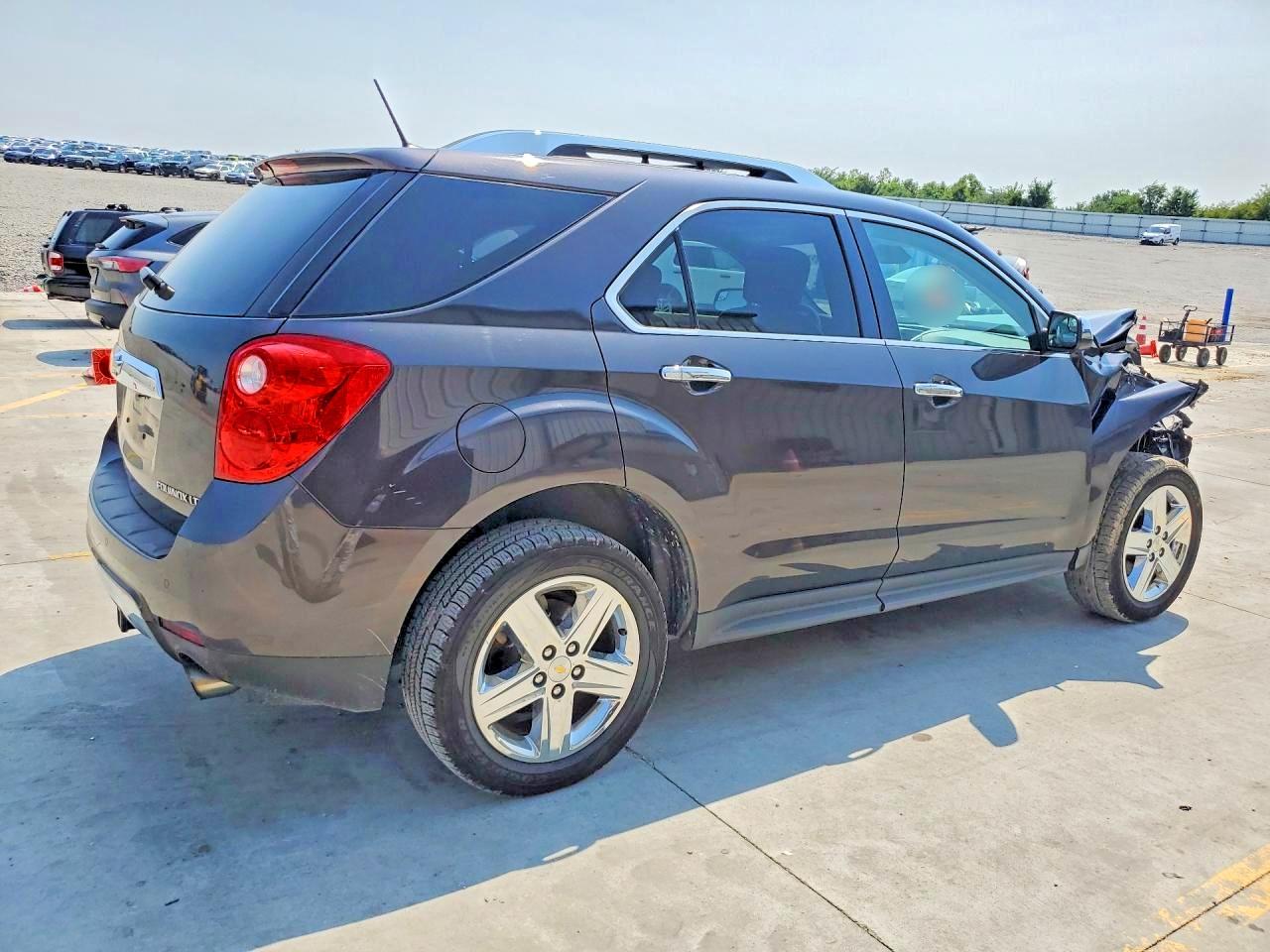 2014 Chevrolet Equinox Ltz Gray vin: 2GNFLDE33E6182939