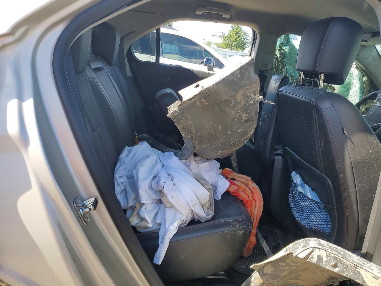2015 Chevrolet Equinox Ltz Silver vin: 2GNFLDE33F6188063