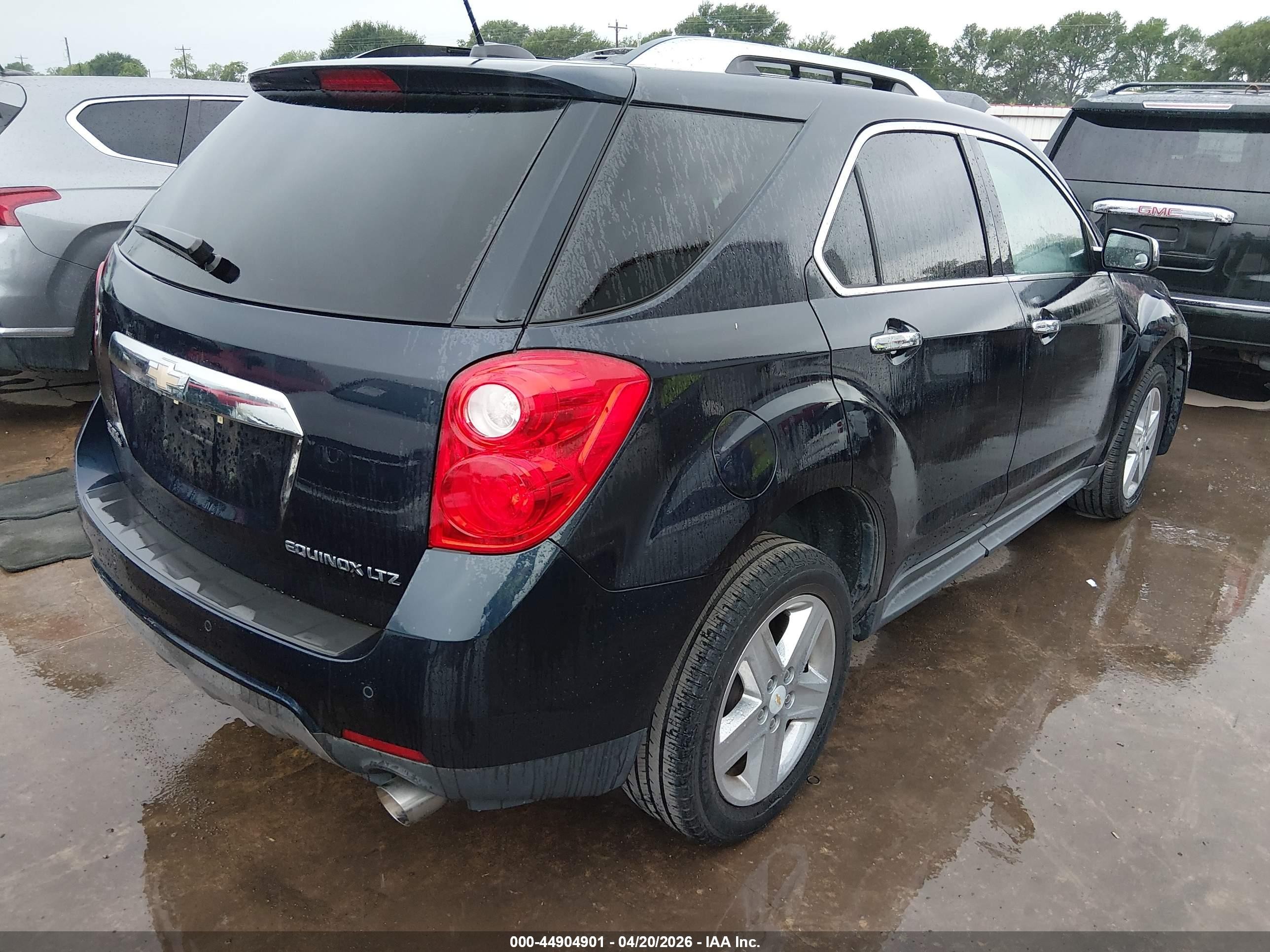 2015 Chevrolet Equinox Ltz Blue vin: 2GNFLDE33F6378252