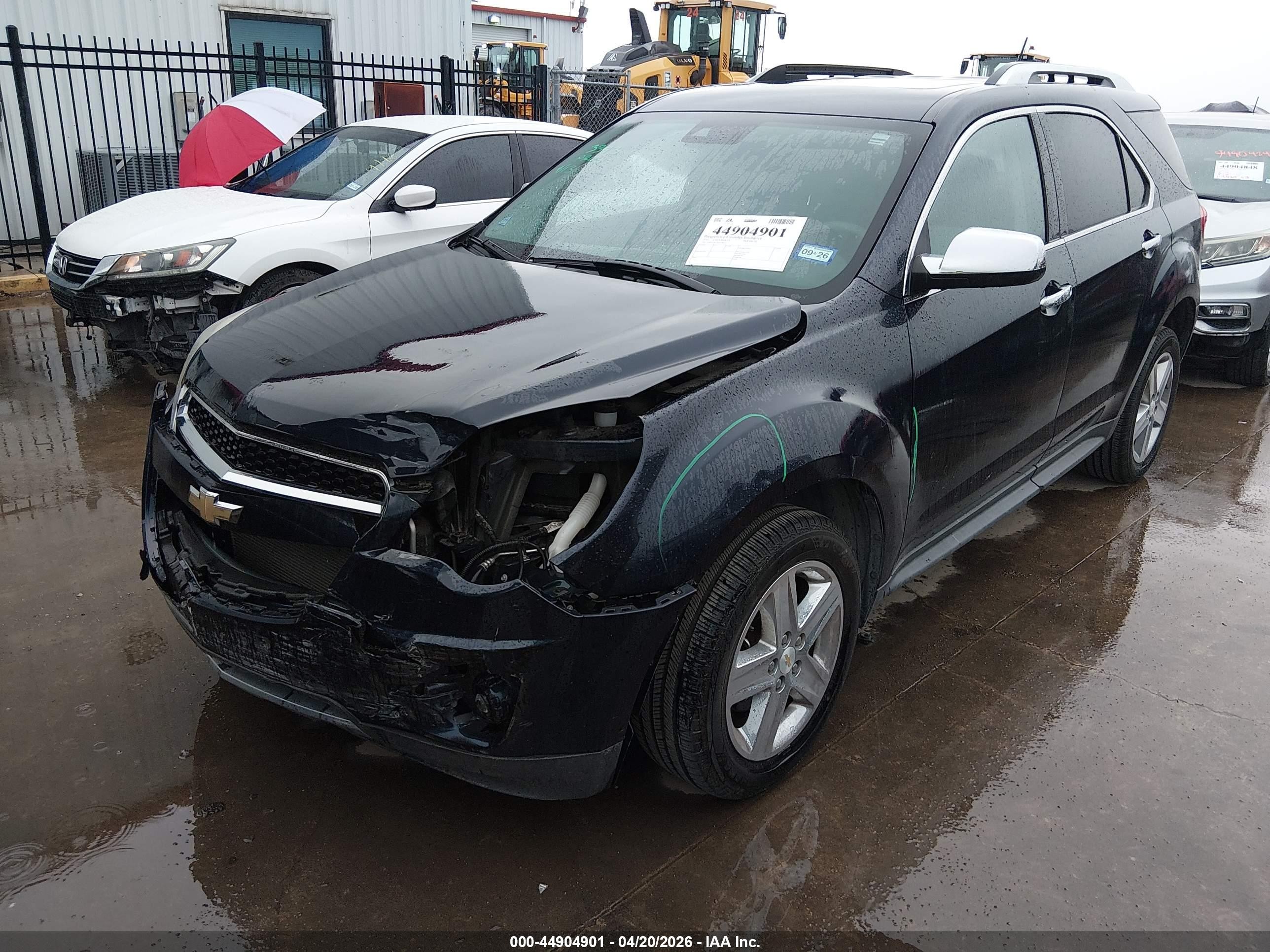 2015 Chevrolet Equinox Ltz Blue vin: 2GNFLDE33F6378252