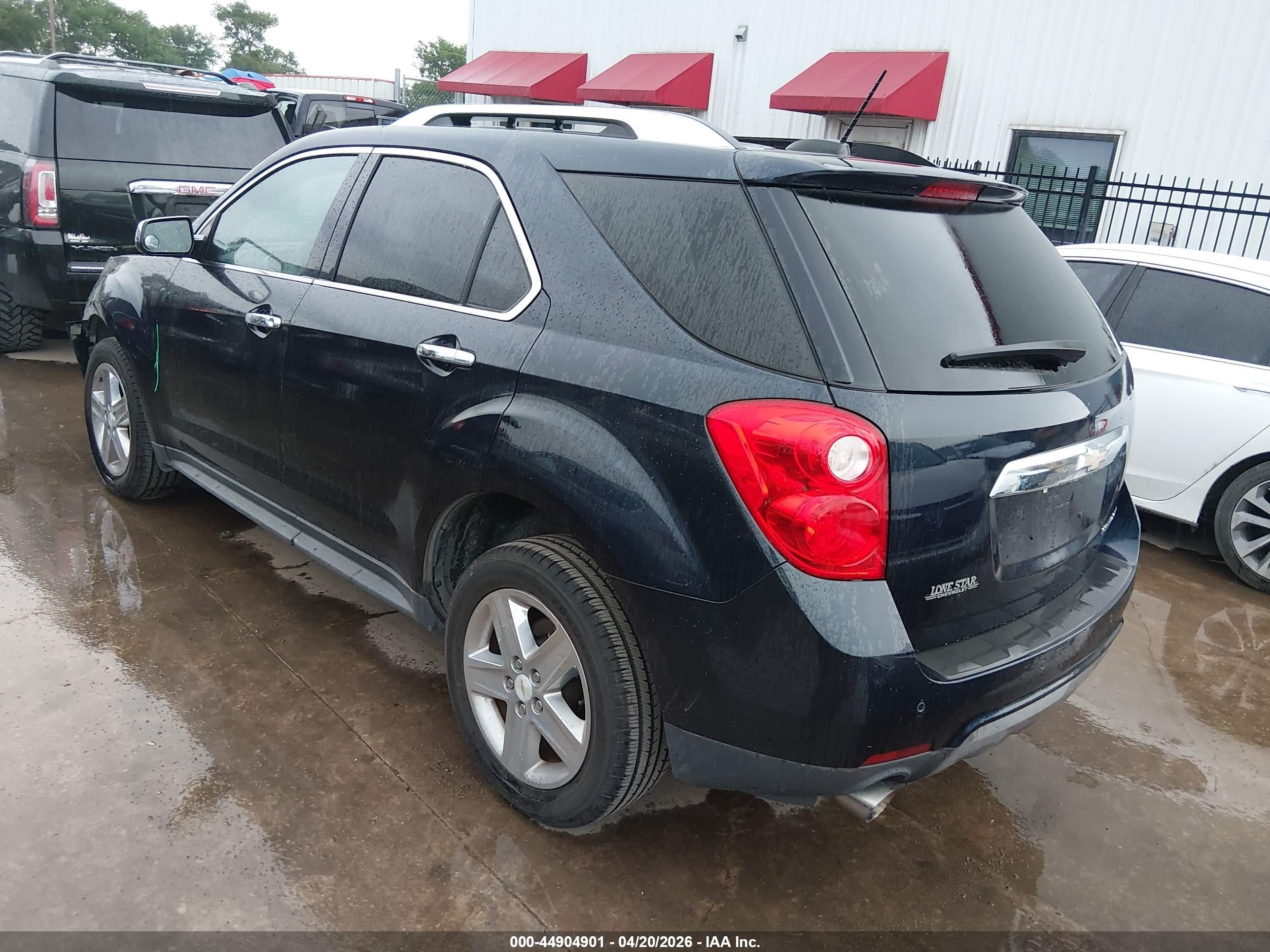 2015 Chevrolet Equinox Ltz Blue vin: 2GNFLDE33F6378252