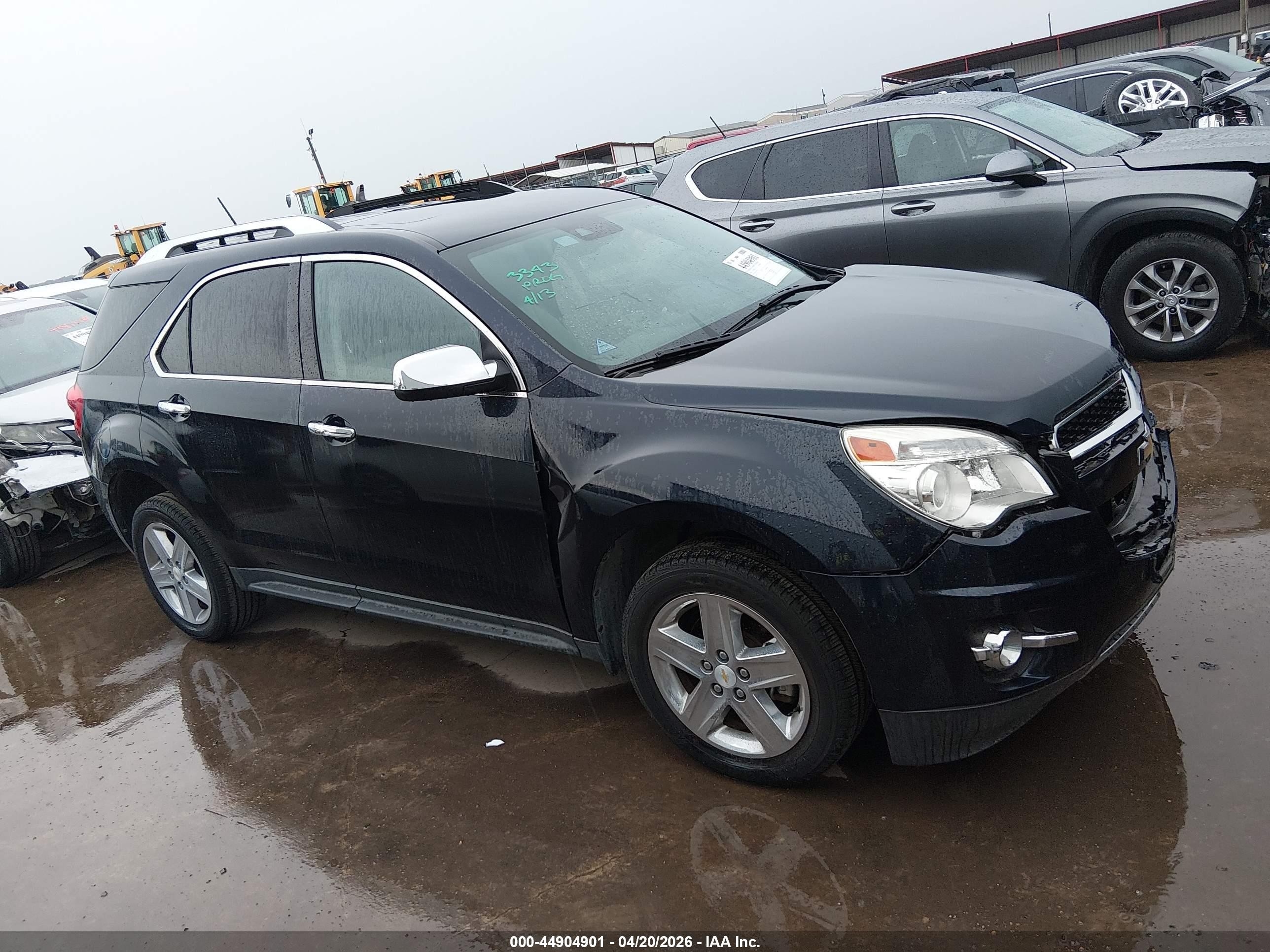 2015 Chevrolet Equinox Ltz Blue vin: 2GNFLDE33F6378252
