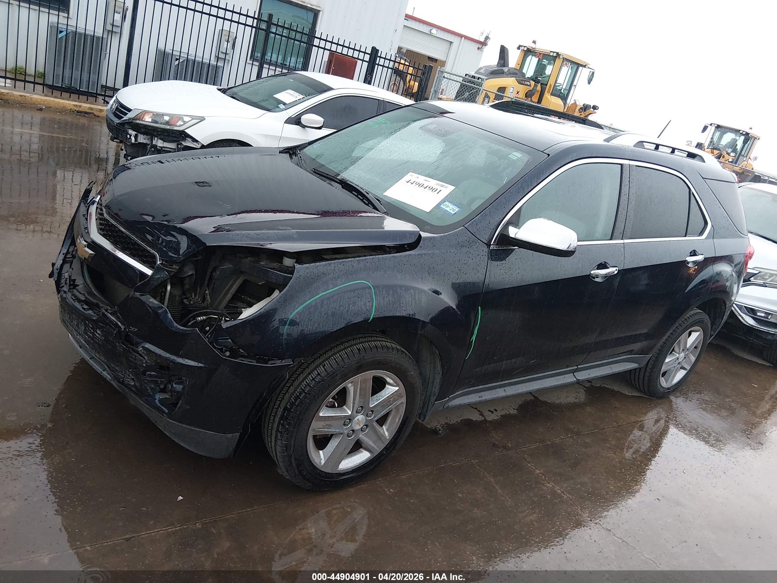 2015 Chevrolet Equinox Ltz Blue vin: 2GNFLDE33F6378252