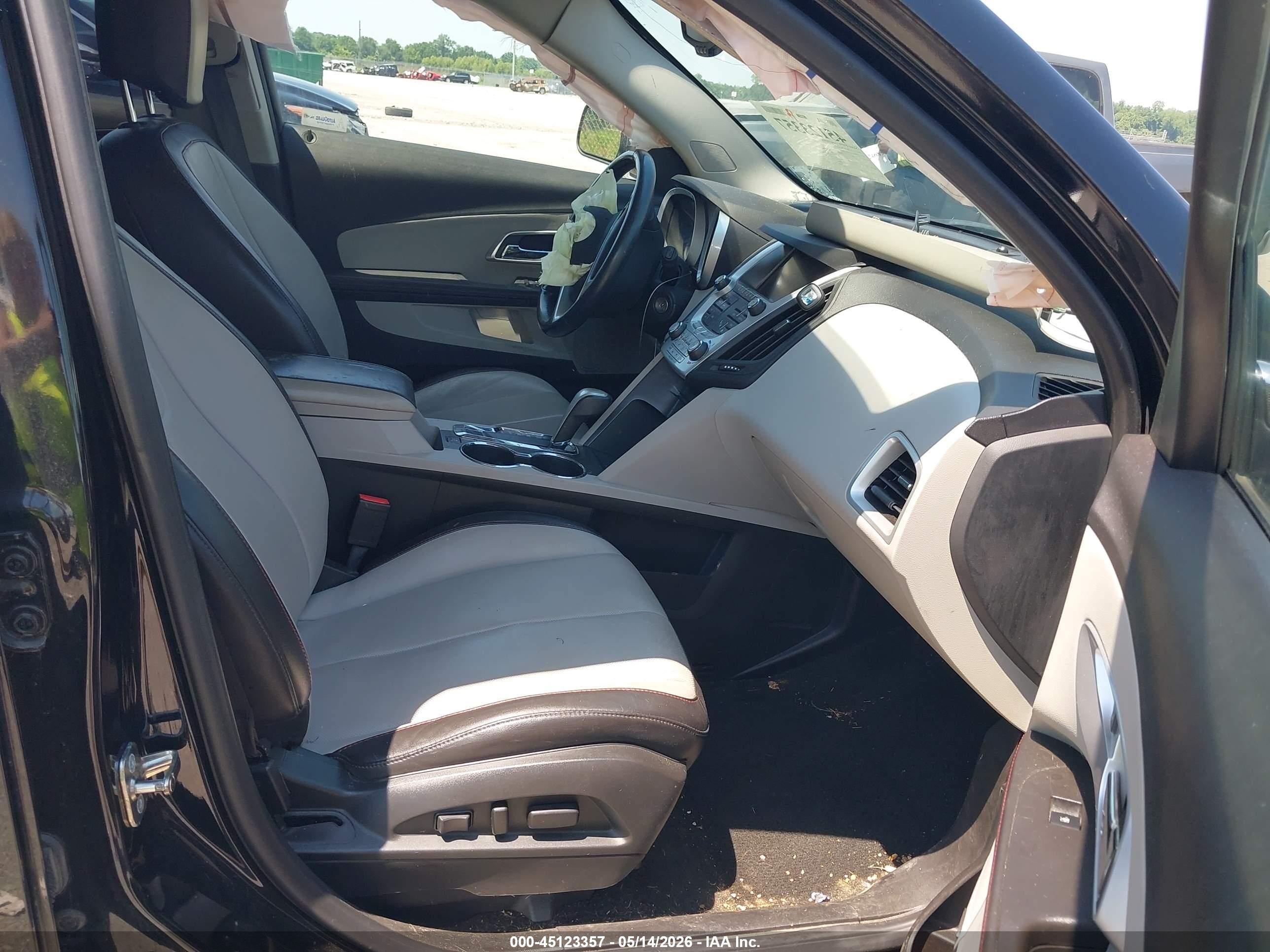 2015 Chevrolet Equinox Ltz Black vin: 2GNFLDE34F6133668