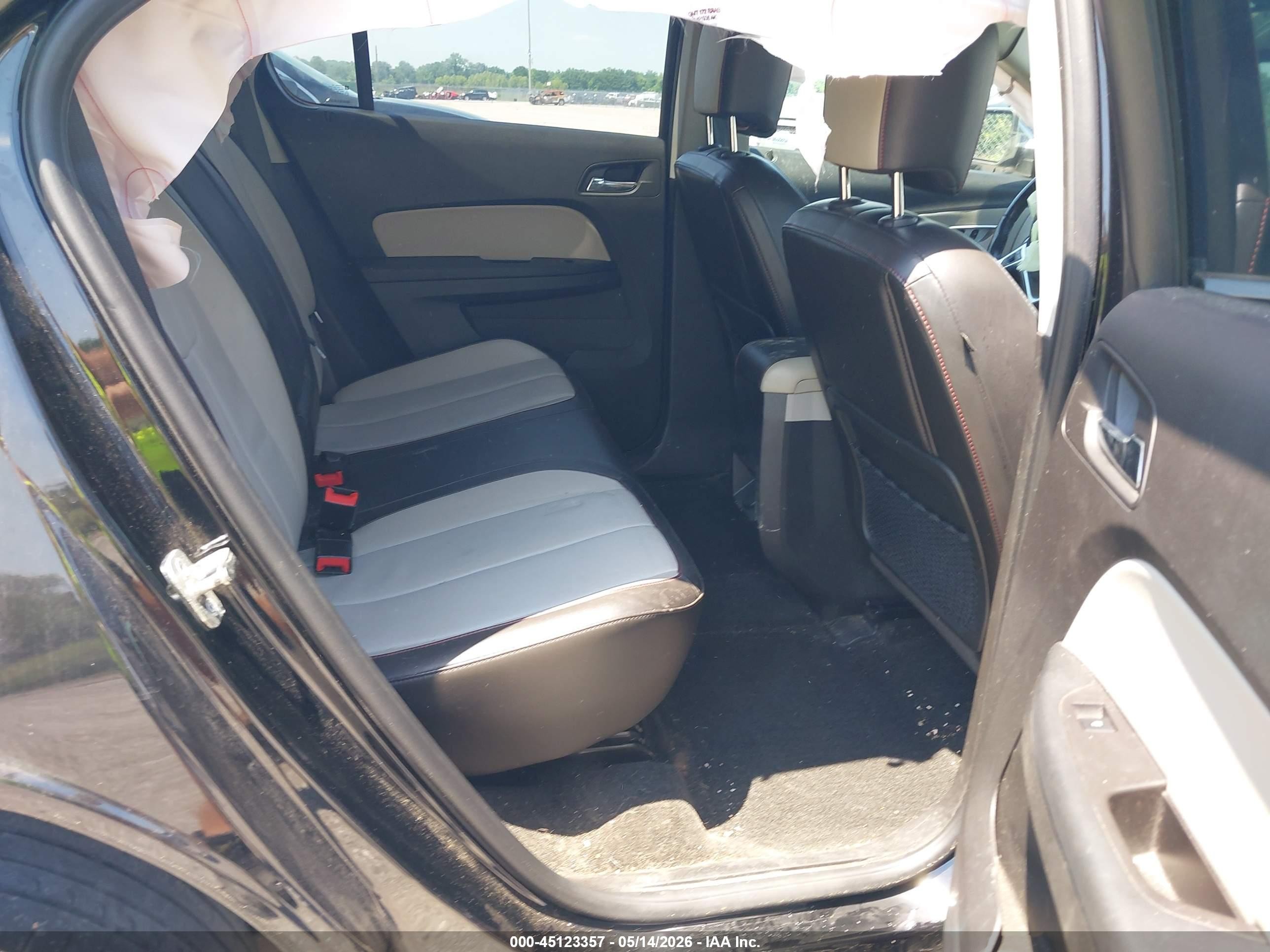 2015 Chevrolet Equinox Ltz Black vin: 2GNFLDE34F6133668