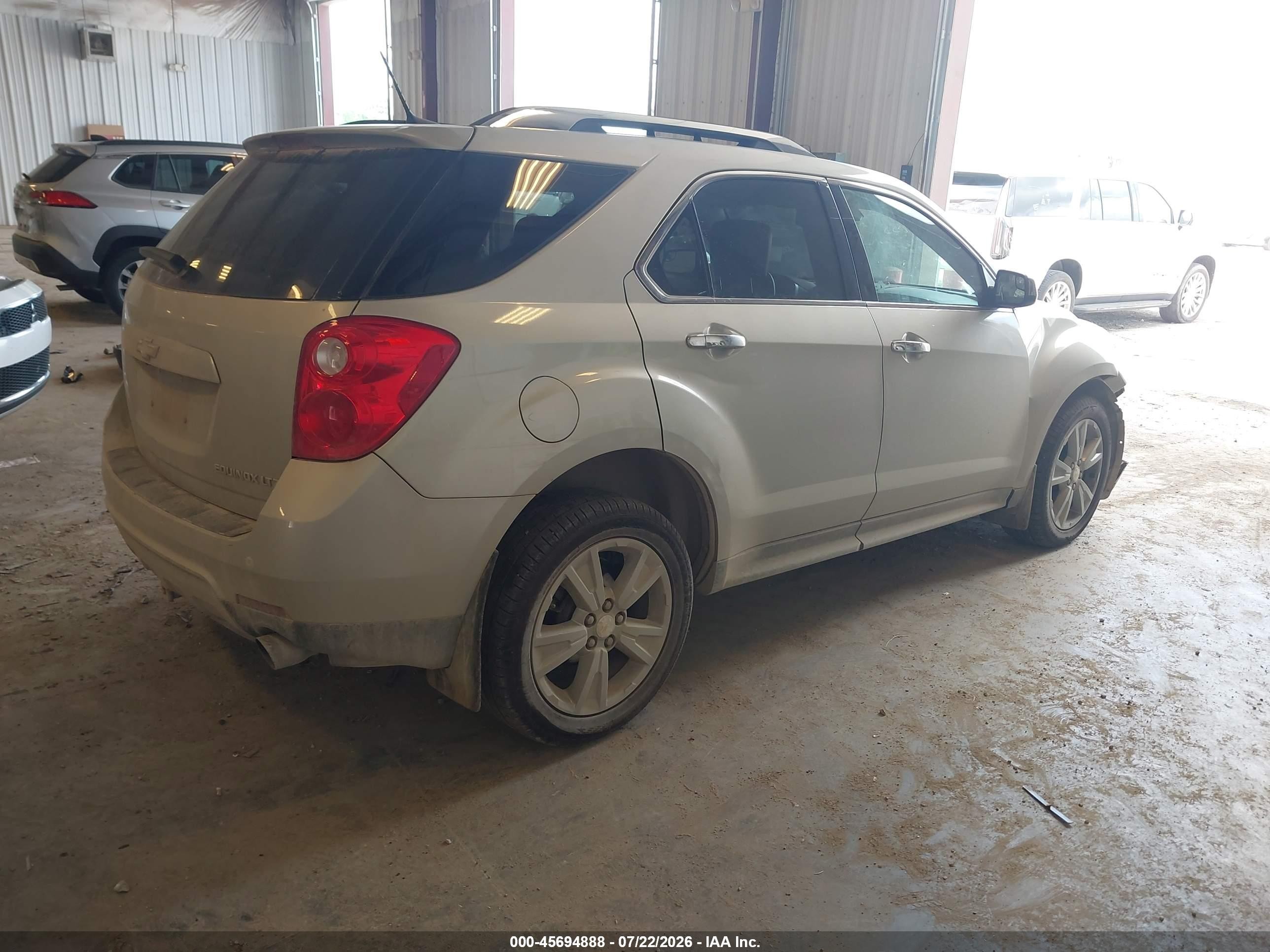 2014 Chevrolet Equinox Ltz Золотой vin: 2GNFLDE35E6318083