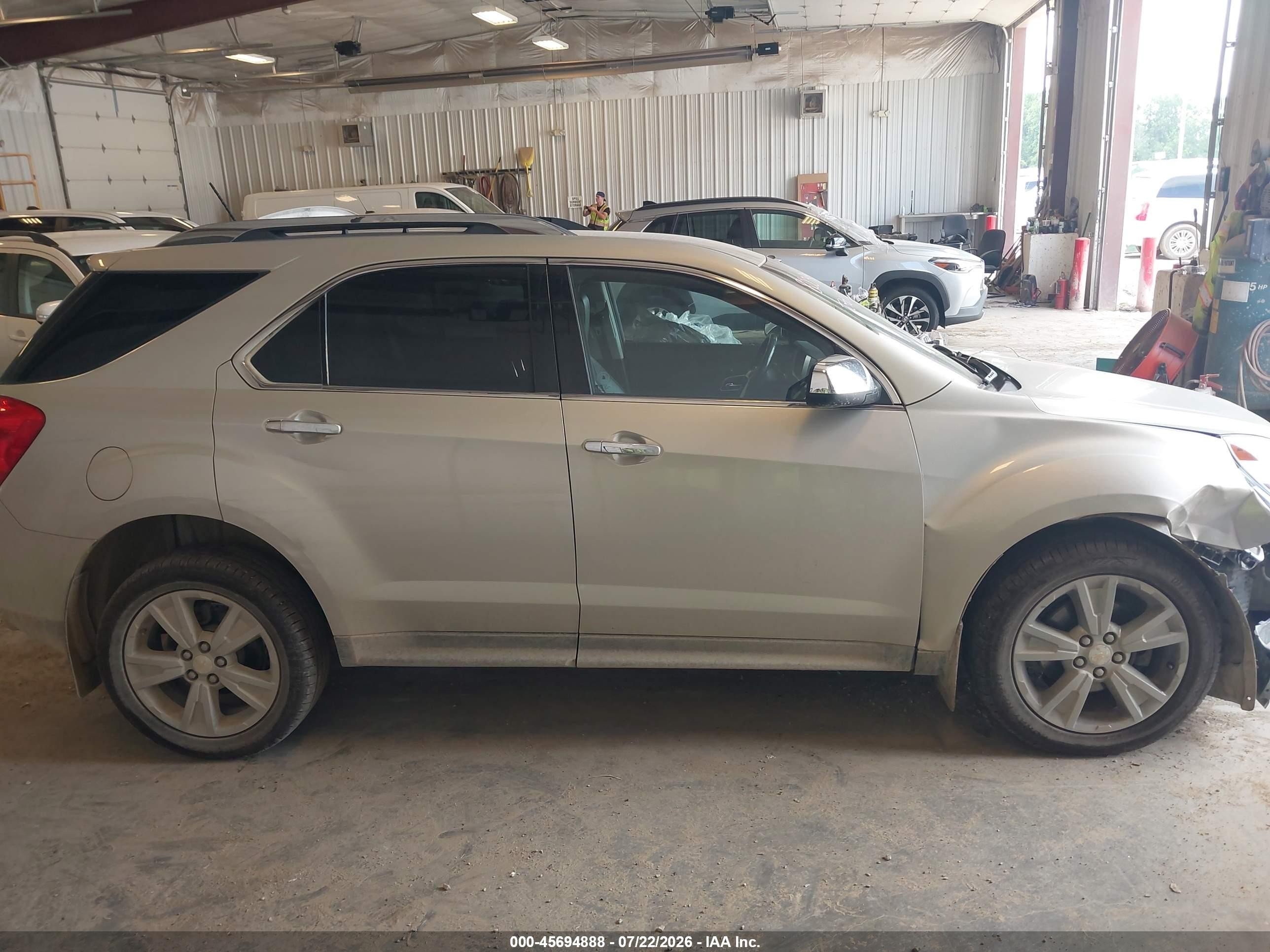 2014 Chevrolet Equinox Ltz Золотой vin: 2GNFLDE35E6318083