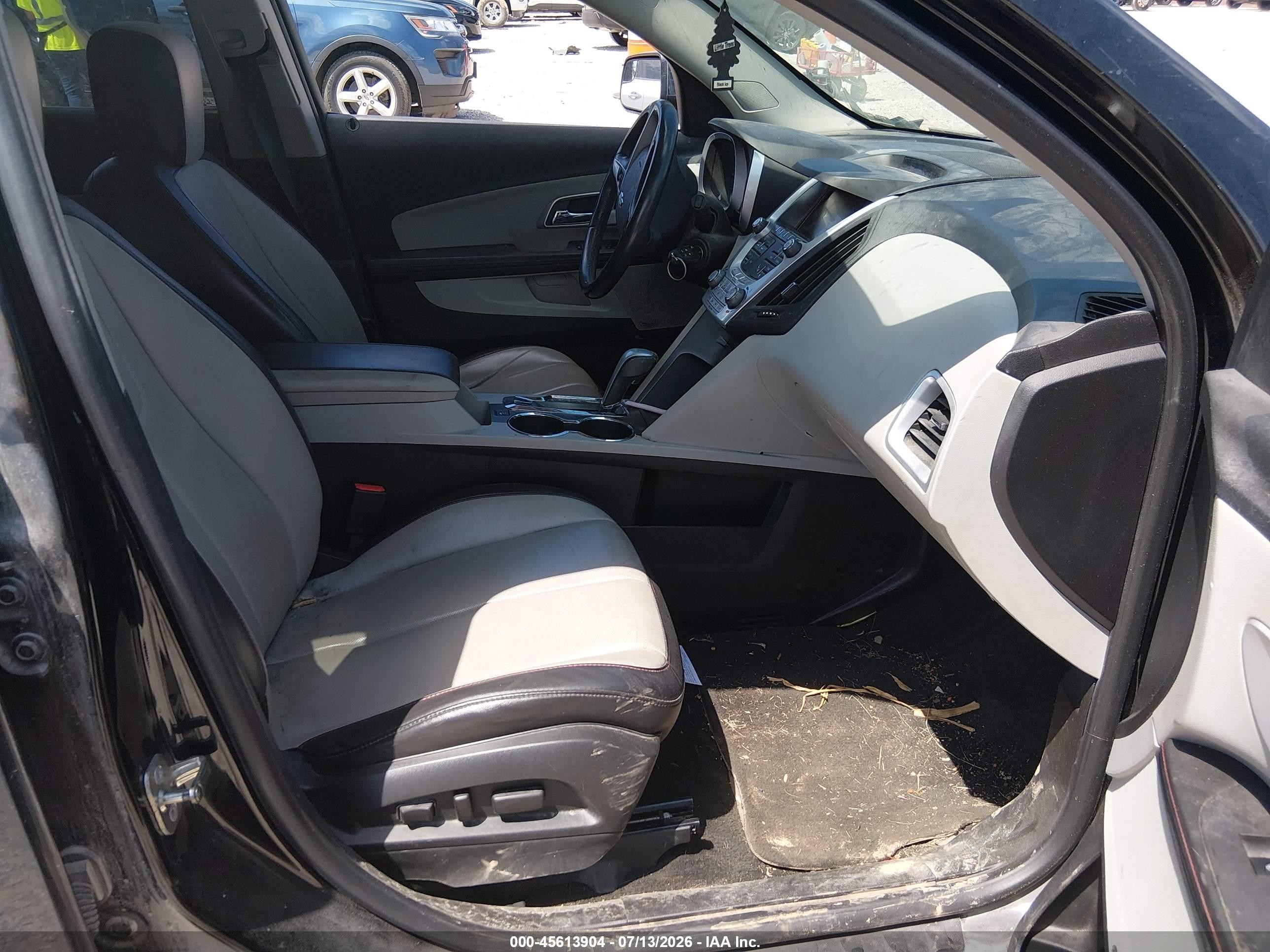 2014 Chevrolet Equinox Ltz Black vin: 2GNFLDE38E6312830