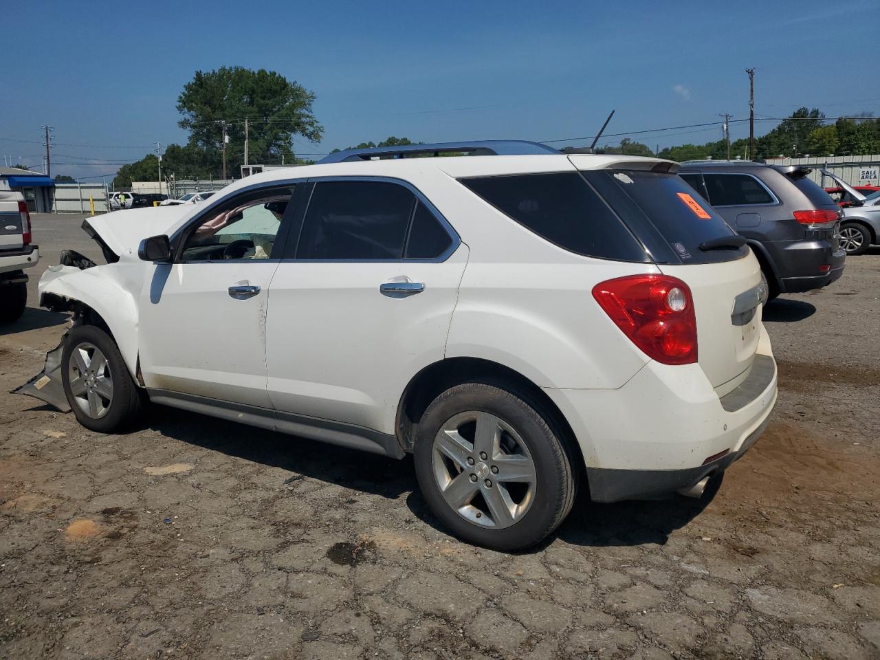 2015 Chevrolet Equinox Ltz 4d Suv A Белый vin: 2GNFLDE38F6438171