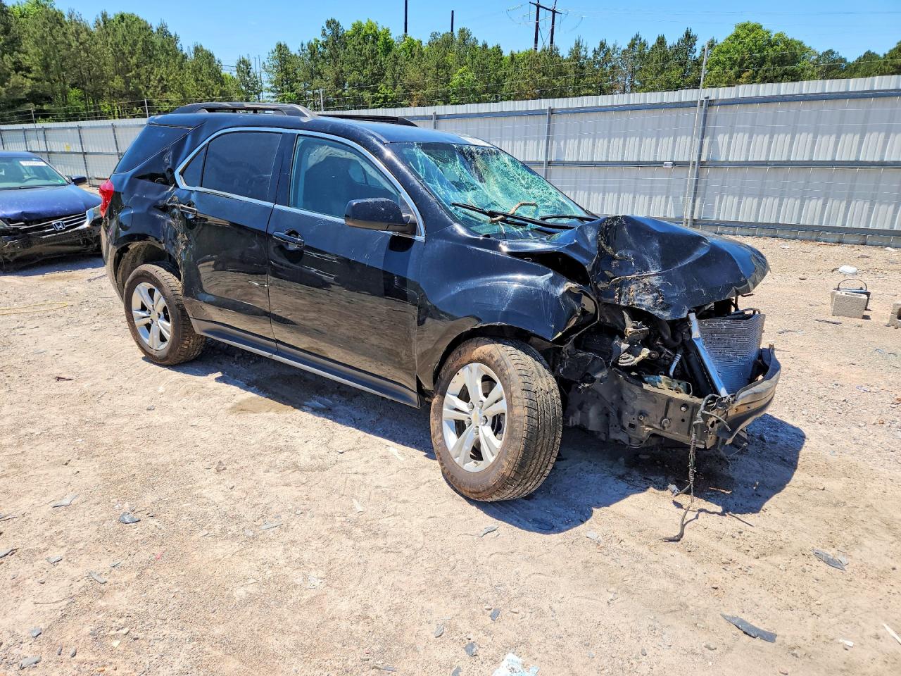 2012 Chevrolet Equinox Lt Black vin: 2GNFLDE50C6180340