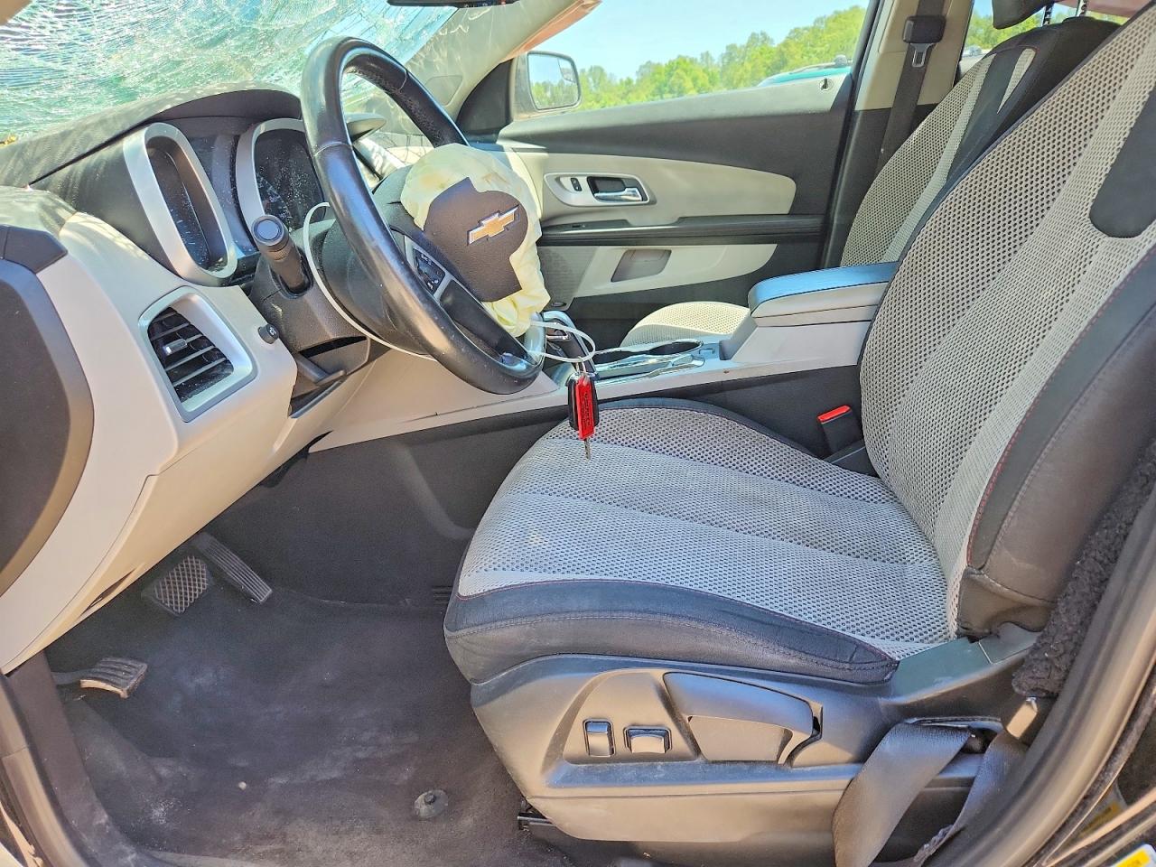 2012 Chevrolet Equinox Lt Black vin: 2GNFLDE50C6180340