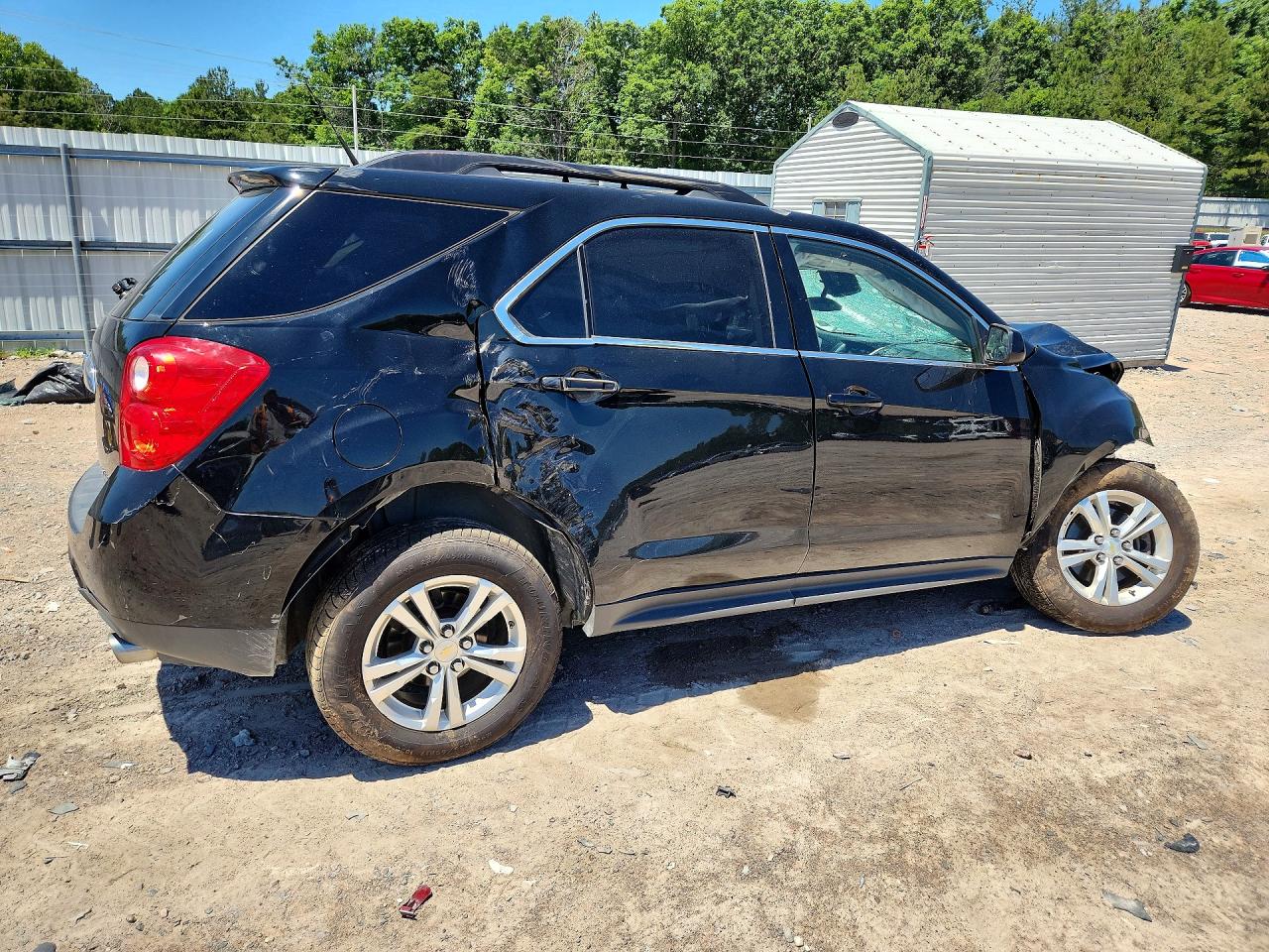 2012 Chevrolet Equinox Lt Black vin: 2GNFLDE50C6180340