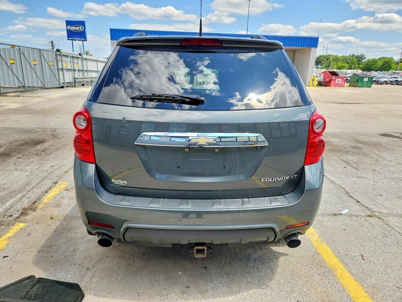 2012 Chevrolet Equinox Lt Gray vin: 2GNFLDE51C6332741