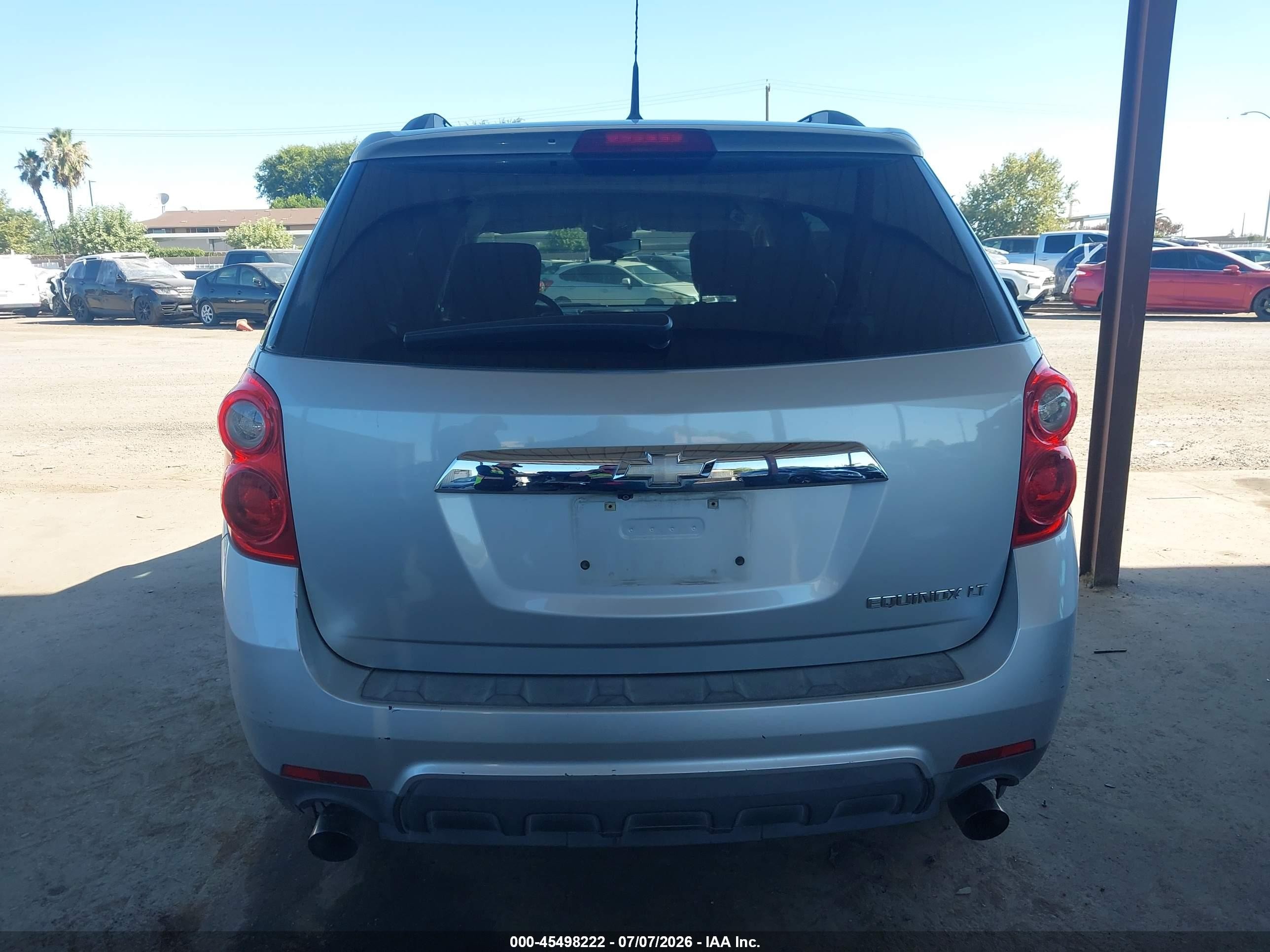2012 Chevrolet Equinox Lt W/1lt Silver vin: 2GNFLDE52C6105669