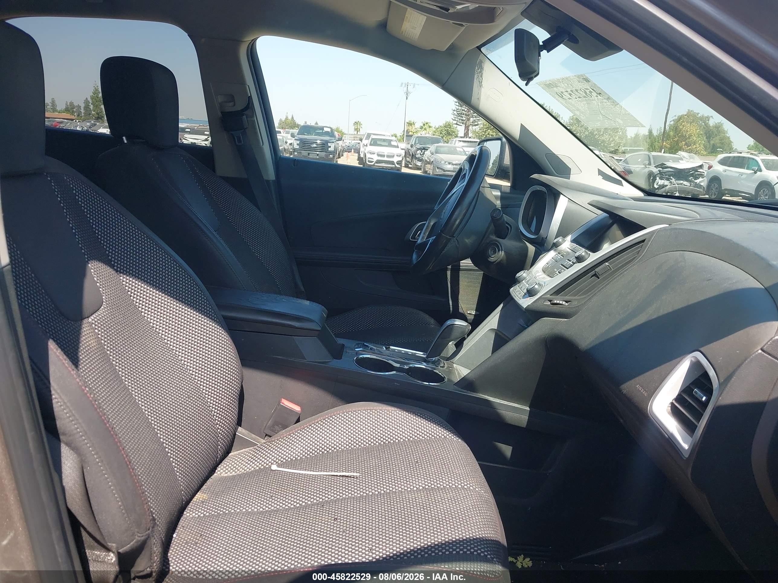 2012 Chevrolet Equinox Lt W/1lt Gray vin: 2GNFLDE52C6215217