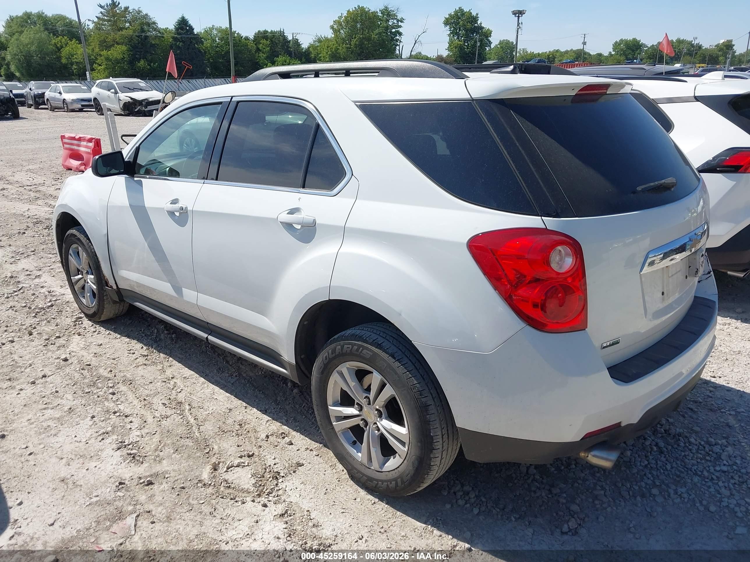 2012 Chevrolet Equinox 1lt White vin: 2GNFLDE53C6193681