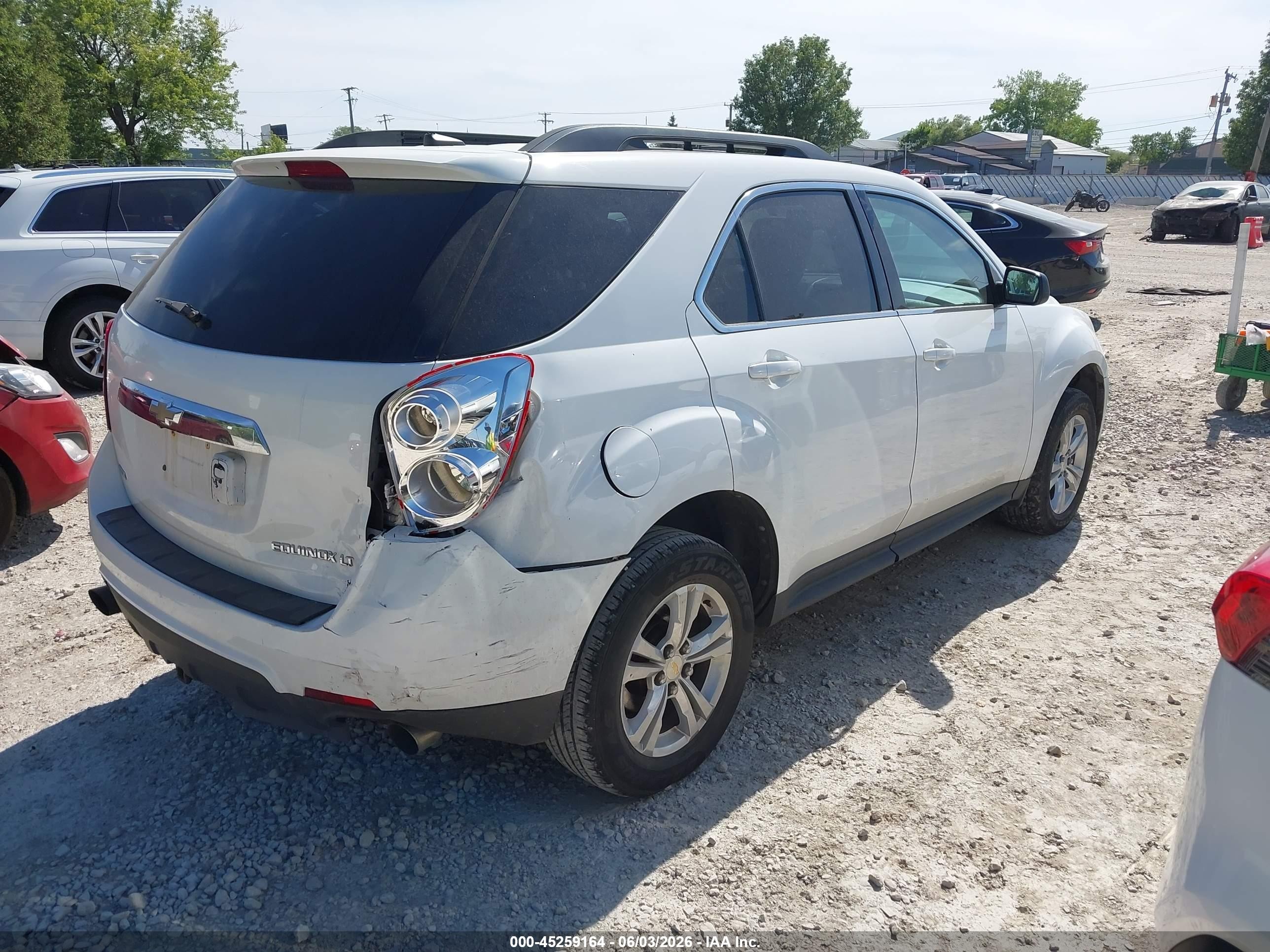 2012 Chevrolet Equinox 1lt White vin: 2GNFLDE53C6193681