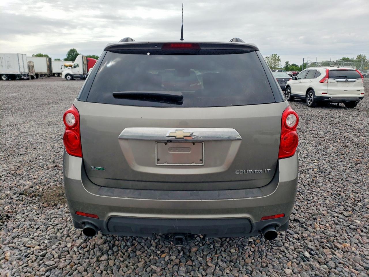 2012 Chevrolet Equinox Lt Tan vin: 2GNFLDE55C6264671