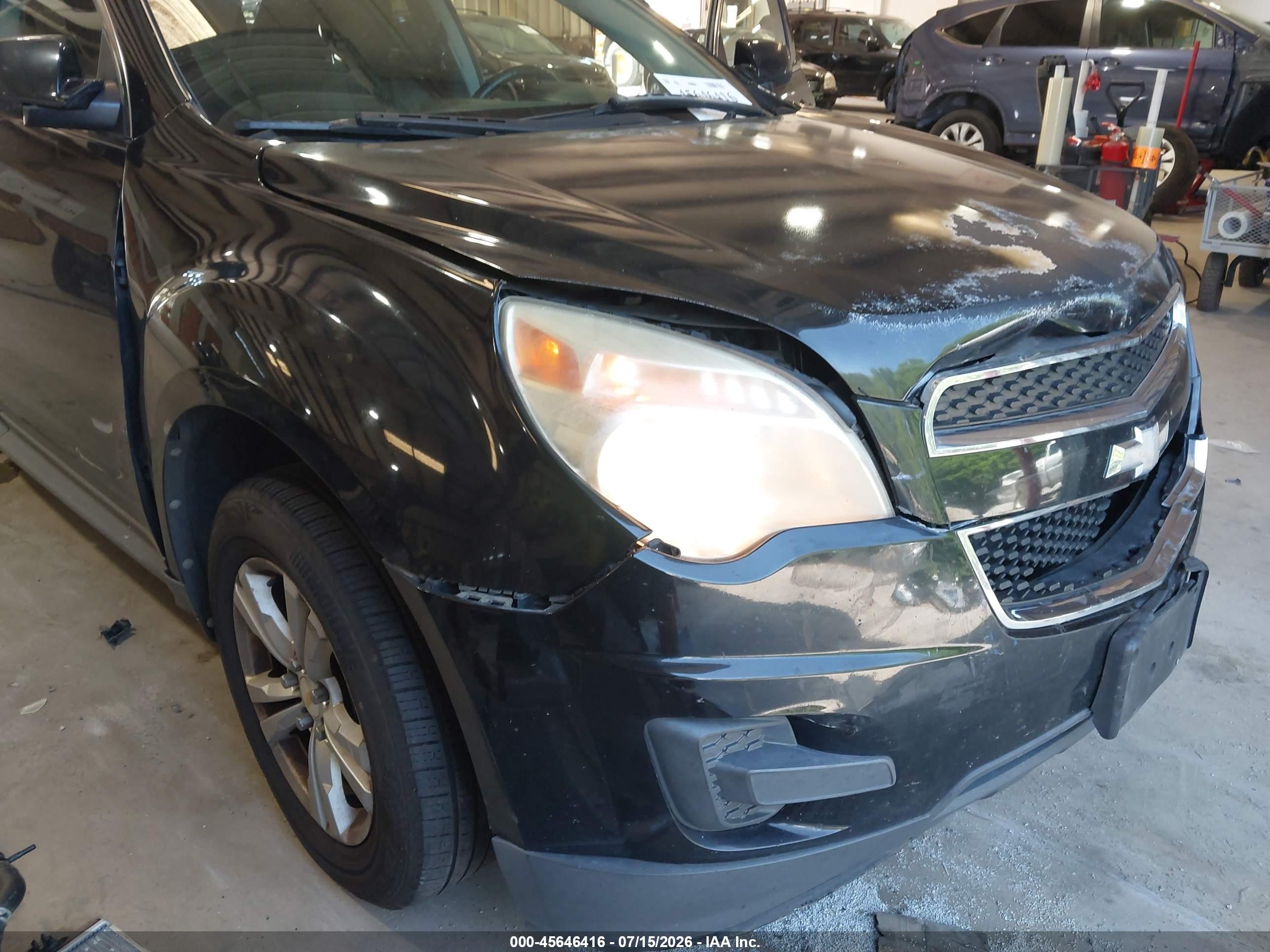 2012 Chevrolet Equinox Lt W/1lt Черный vin: 2GNFLDE56C6162246