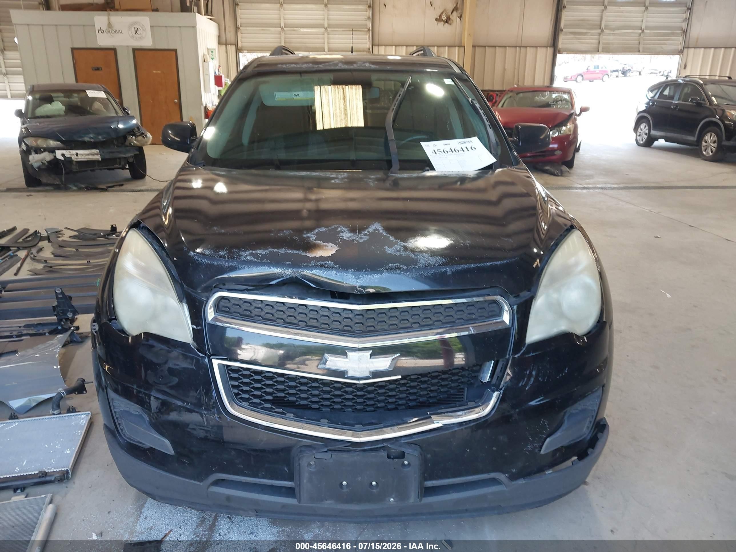 2012 Chevrolet Equinox Lt W/1lt Черный vin: 2GNFLDE56C6162246