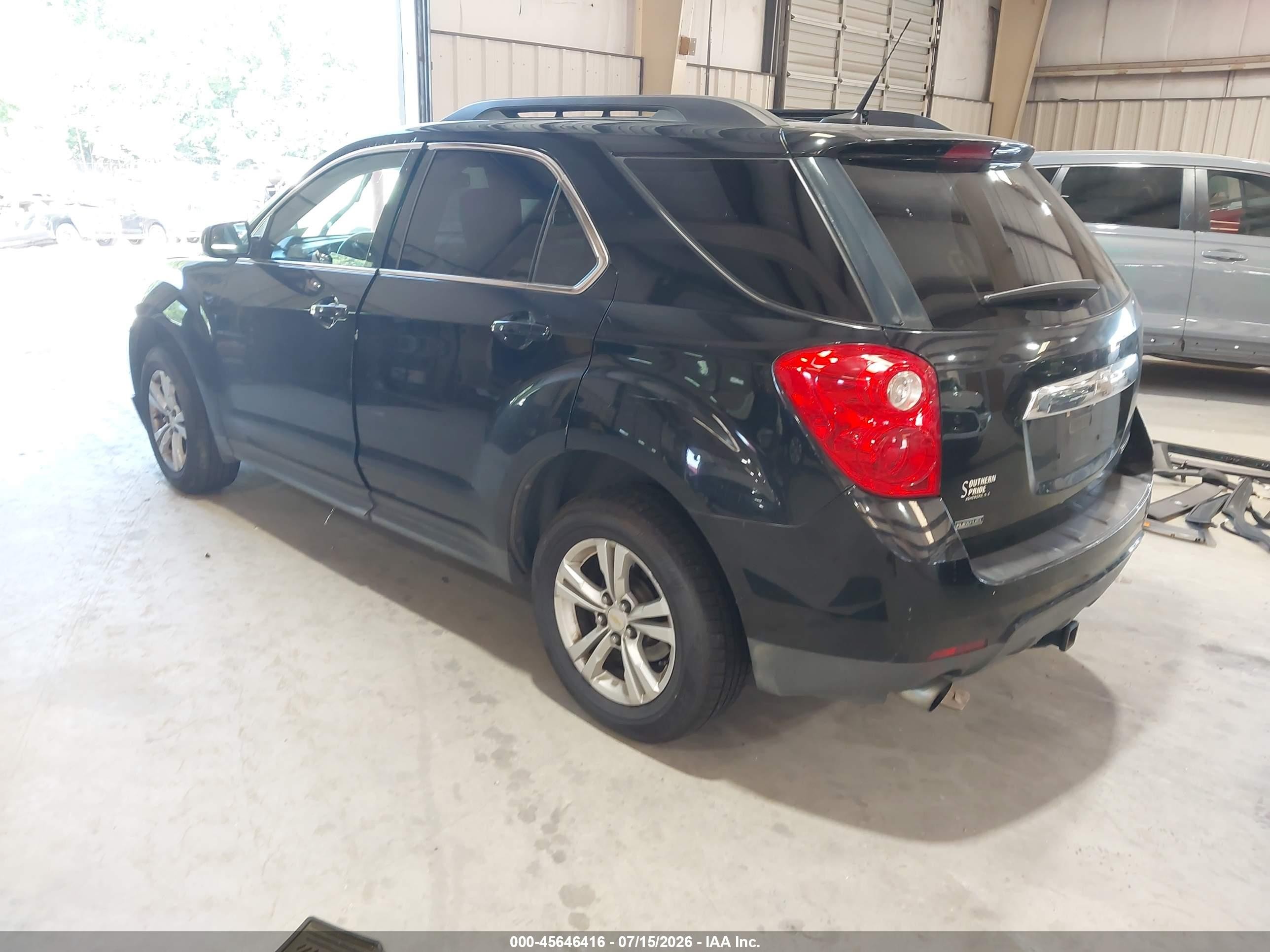 2012 Chevrolet Equinox Lt W/1lt Черный vin: 2GNFLDE56C6162246