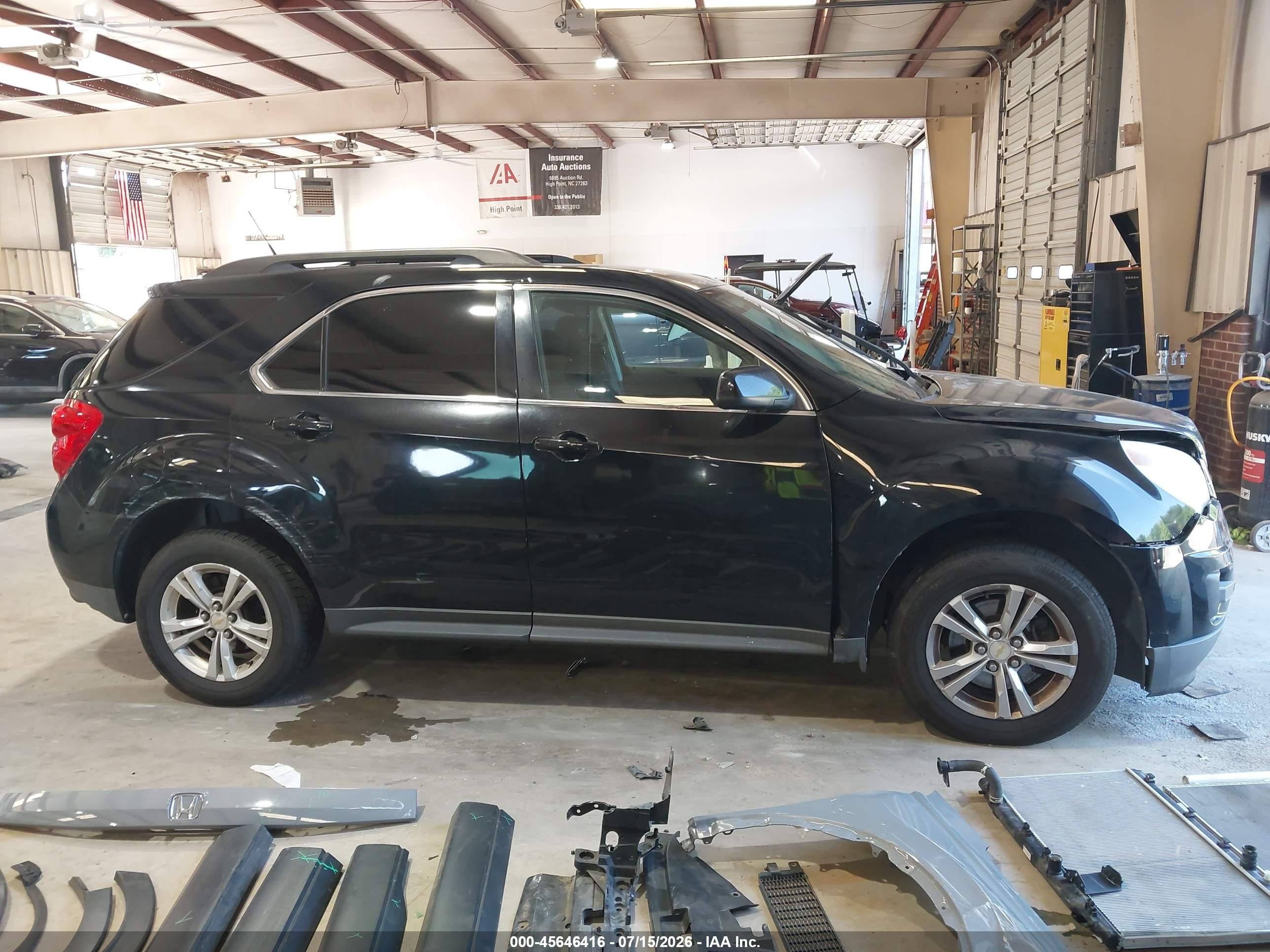 2012 Chevrolet Equinox Lt W/1lt Черный vin: 2GNFLDE56C6162246