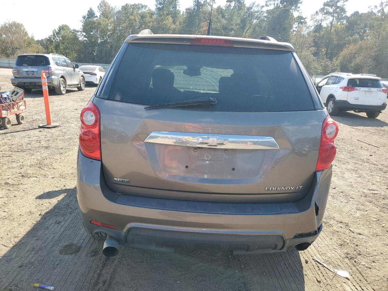 2012 Chevrolet Equinox Lt Brown vin: 2GNFLDE56C6174655
