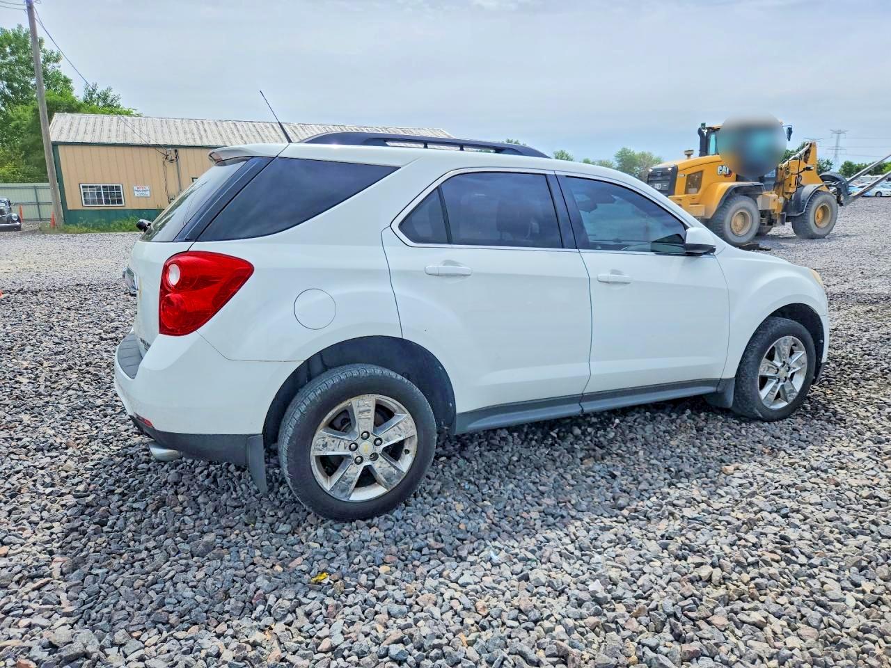 2012 Chevrolet Equinox Lt White vin: 2GNFLDE58C6203072