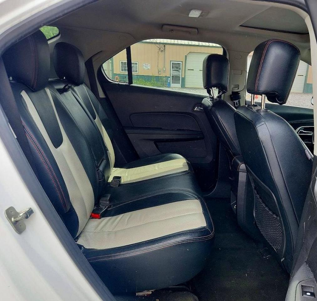 2012 Chevrolet Equinox Lt White vin: 2GNFLDE58C6203072