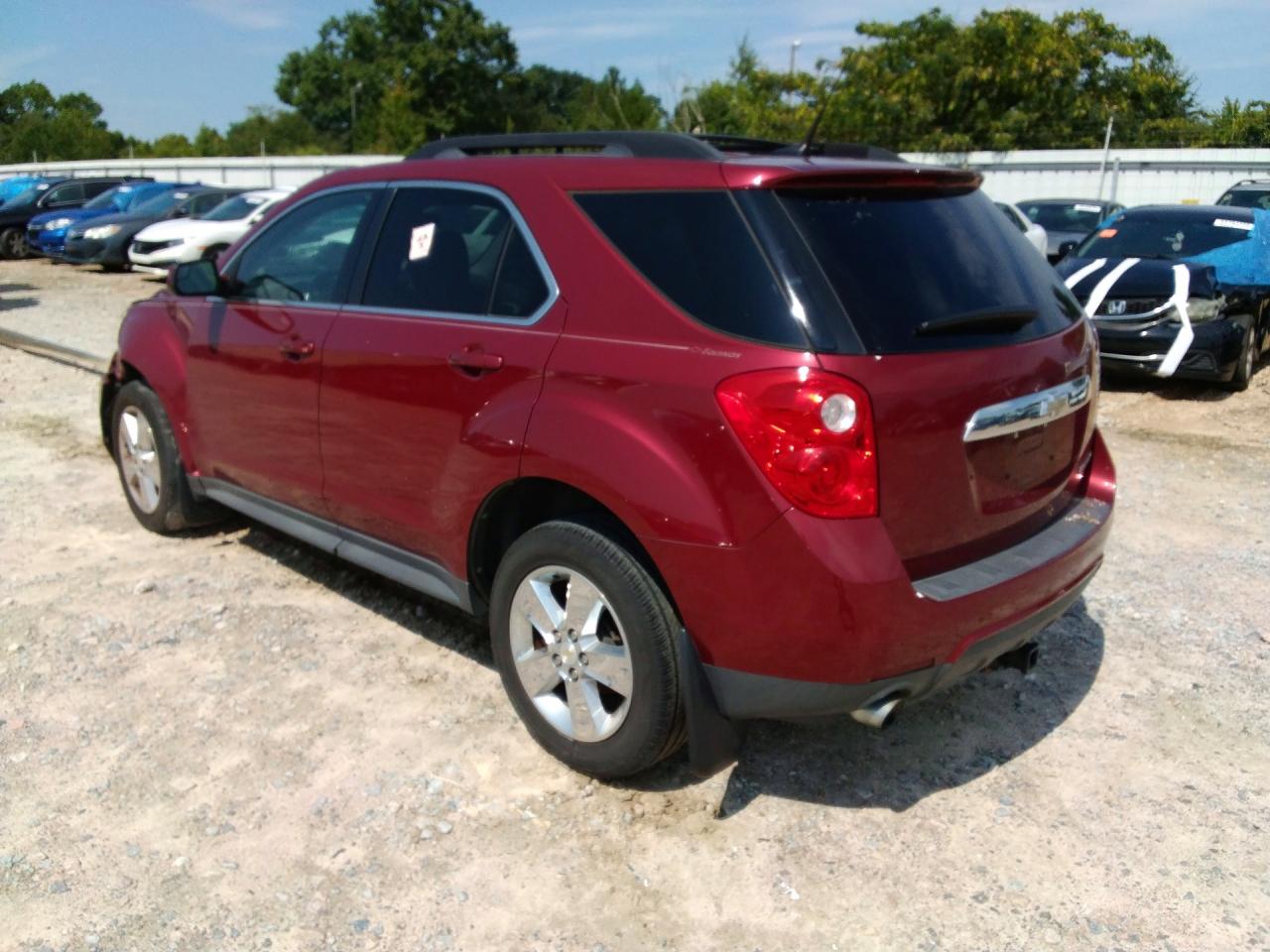 2012 Chevrolet Equinox Lt1 Awd Maroon vin: 2GNFLDE58C6292898