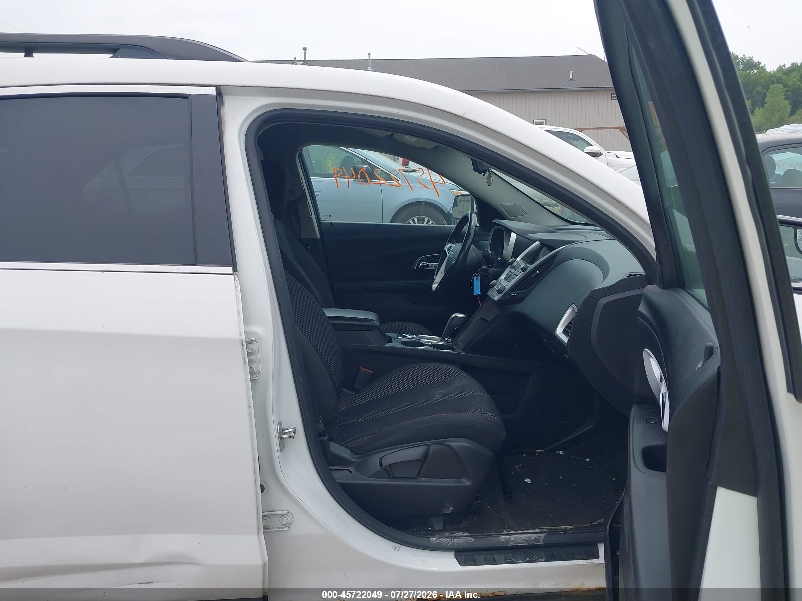 2012 Chevrolet Equinox Lt W/1lt White vin: 2GNFLDE5XC6337078