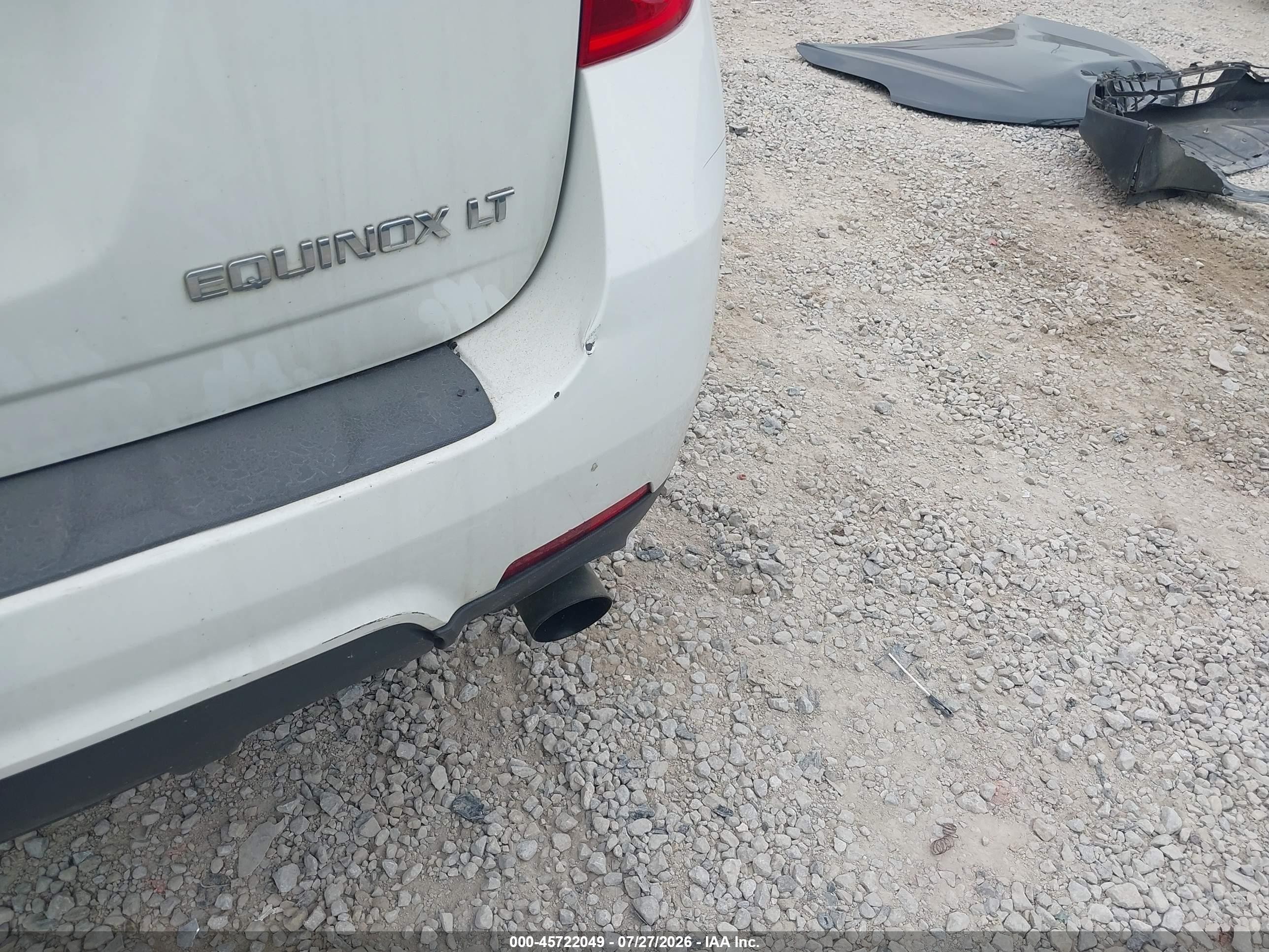 2012 Chevrolet Equinox Lt W/1lt White vin: 2GNFLDE5XC6337078