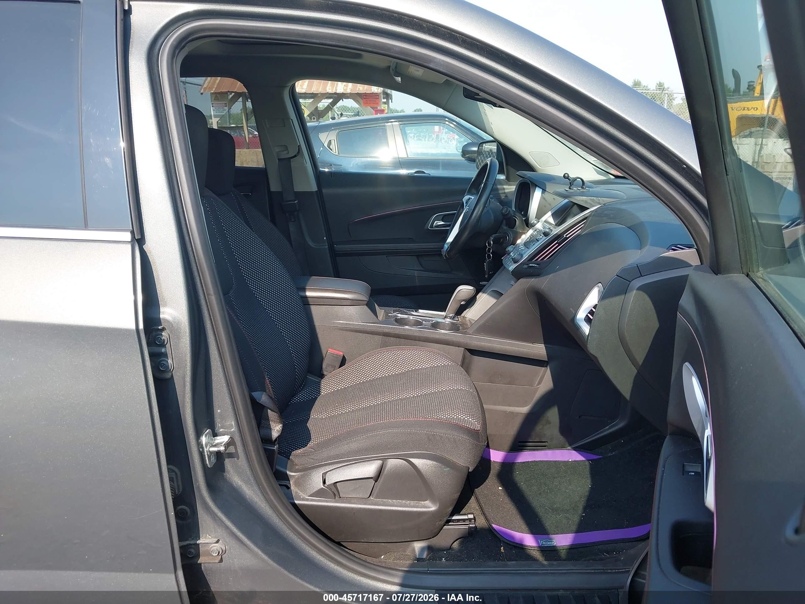 2013 Chevrolet Equinox Lt Gray vin: 2GNFLEE33D6236129