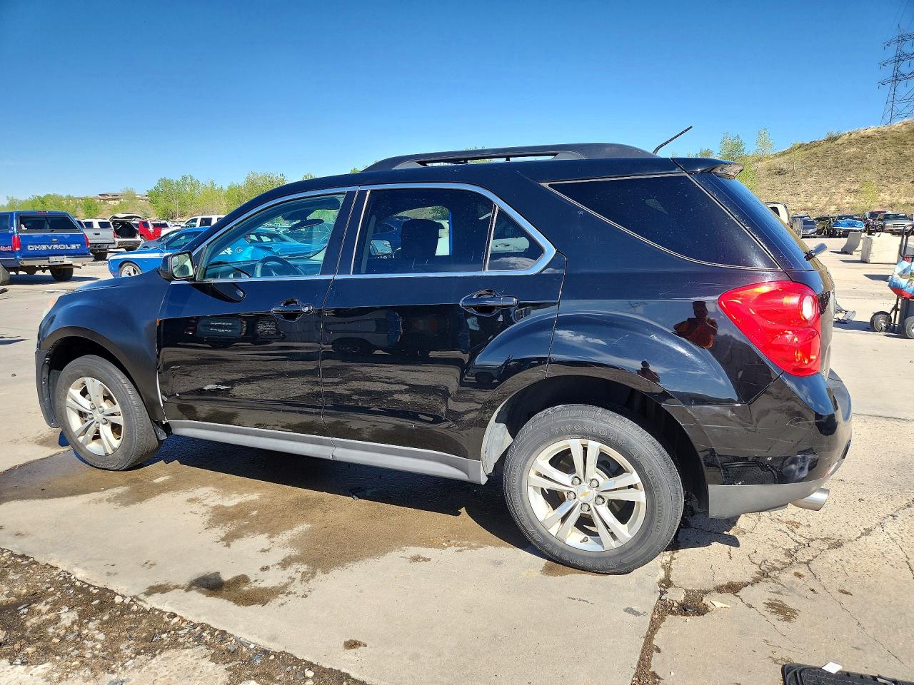 2013 Chevrolet Equinox Lt Black vin: 2GNFLEE33D6415514
