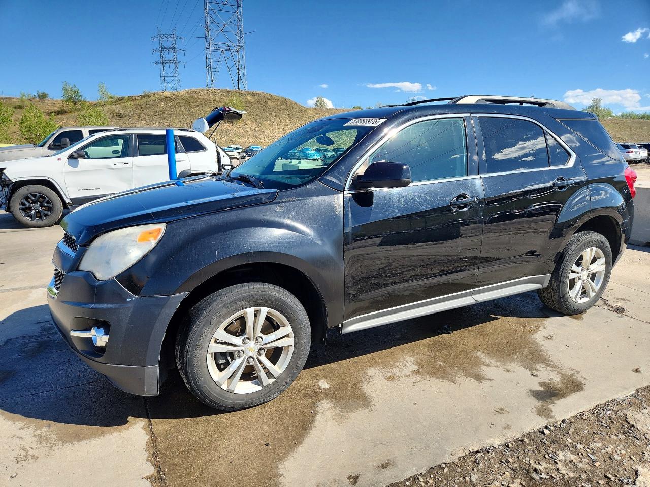 2013 Chevrolet Equinox Lt Black vin: 2GNFLEE33D6415514