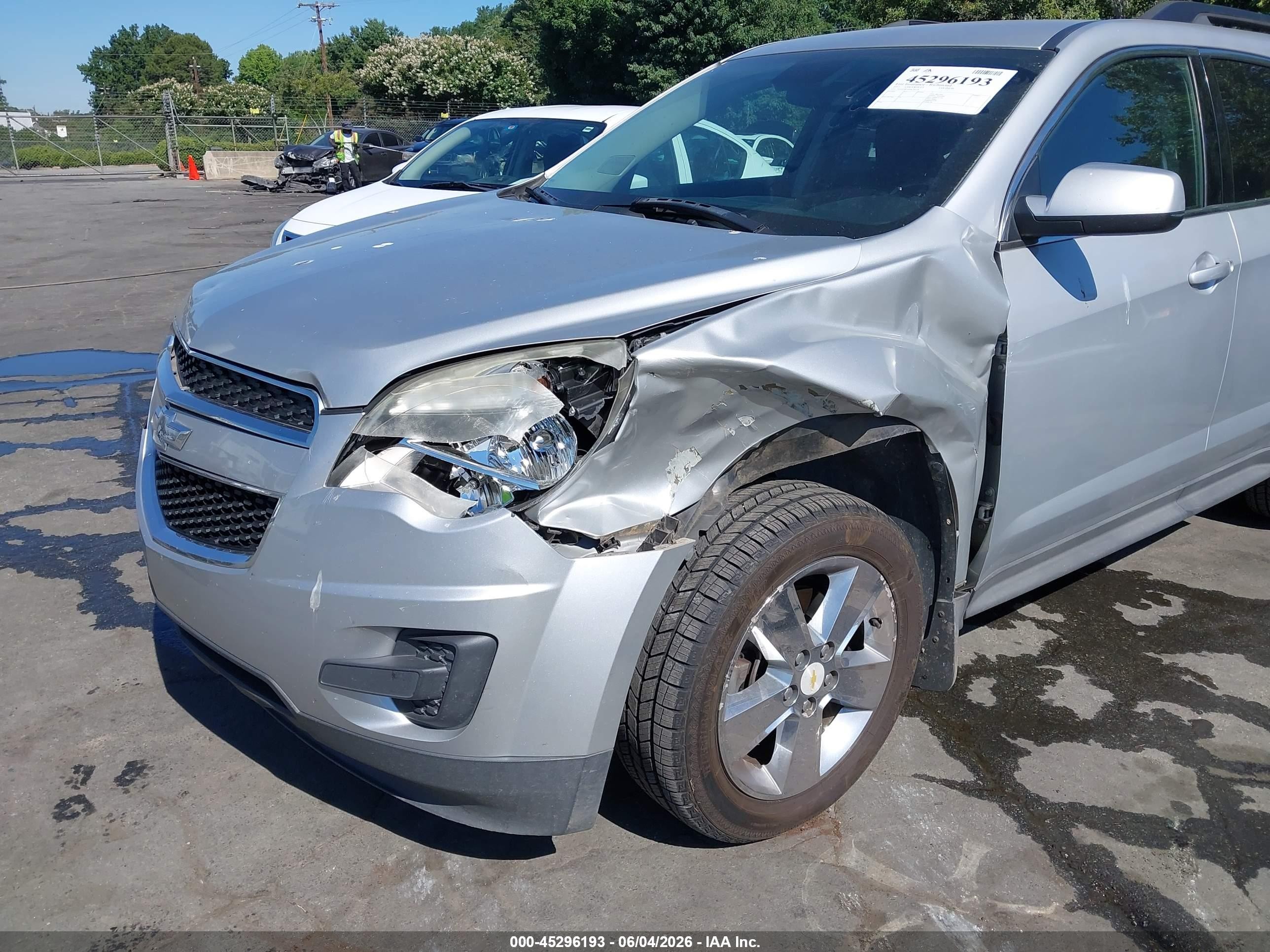 2013 Chevrolet Equinox 1lt Серебряный vin: 2GNFLEE34D6290118