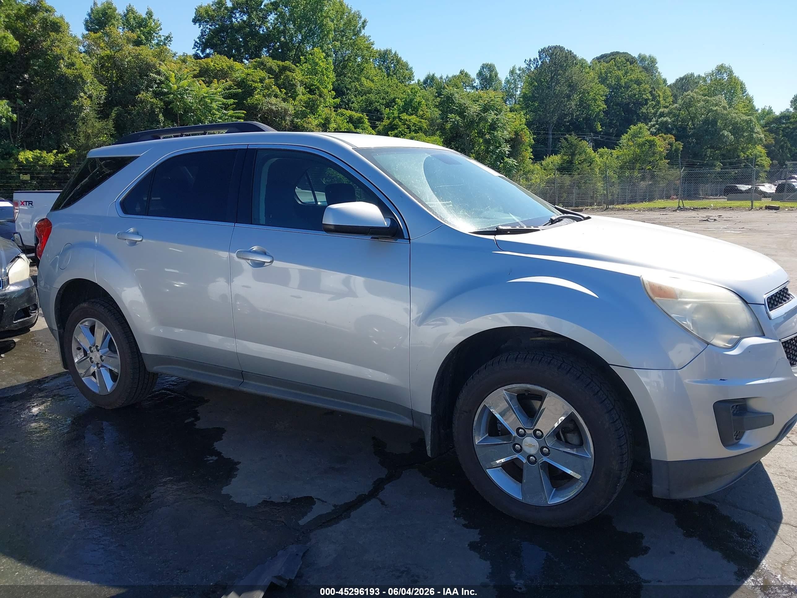 2013 Chevrolet Equinox 1lt Серебряный vin: 2GNFLEE34D6290118