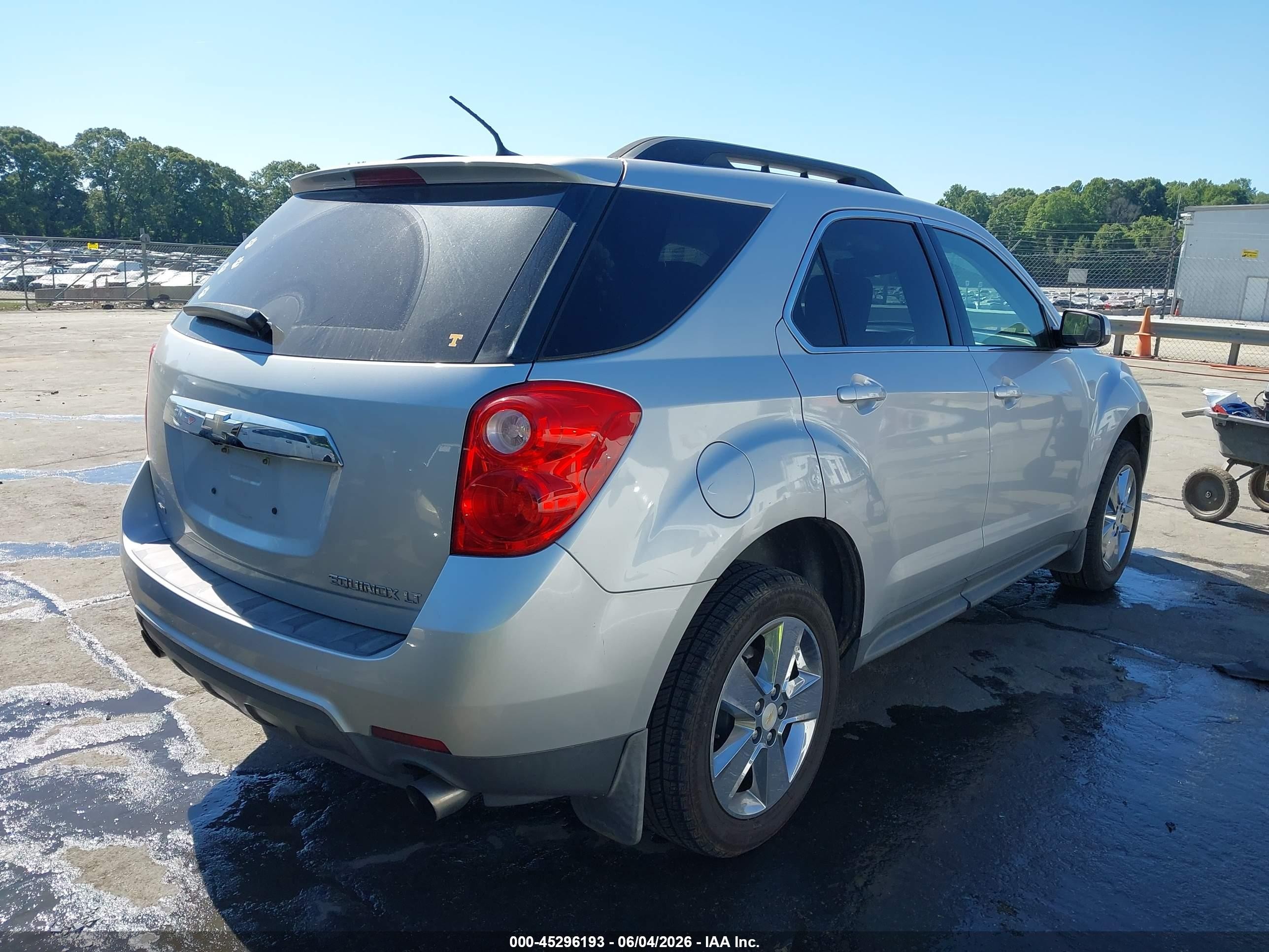 2013 Chevrolet Equinox 1lt Серебряный vin: 2GNFLEE34D6290118