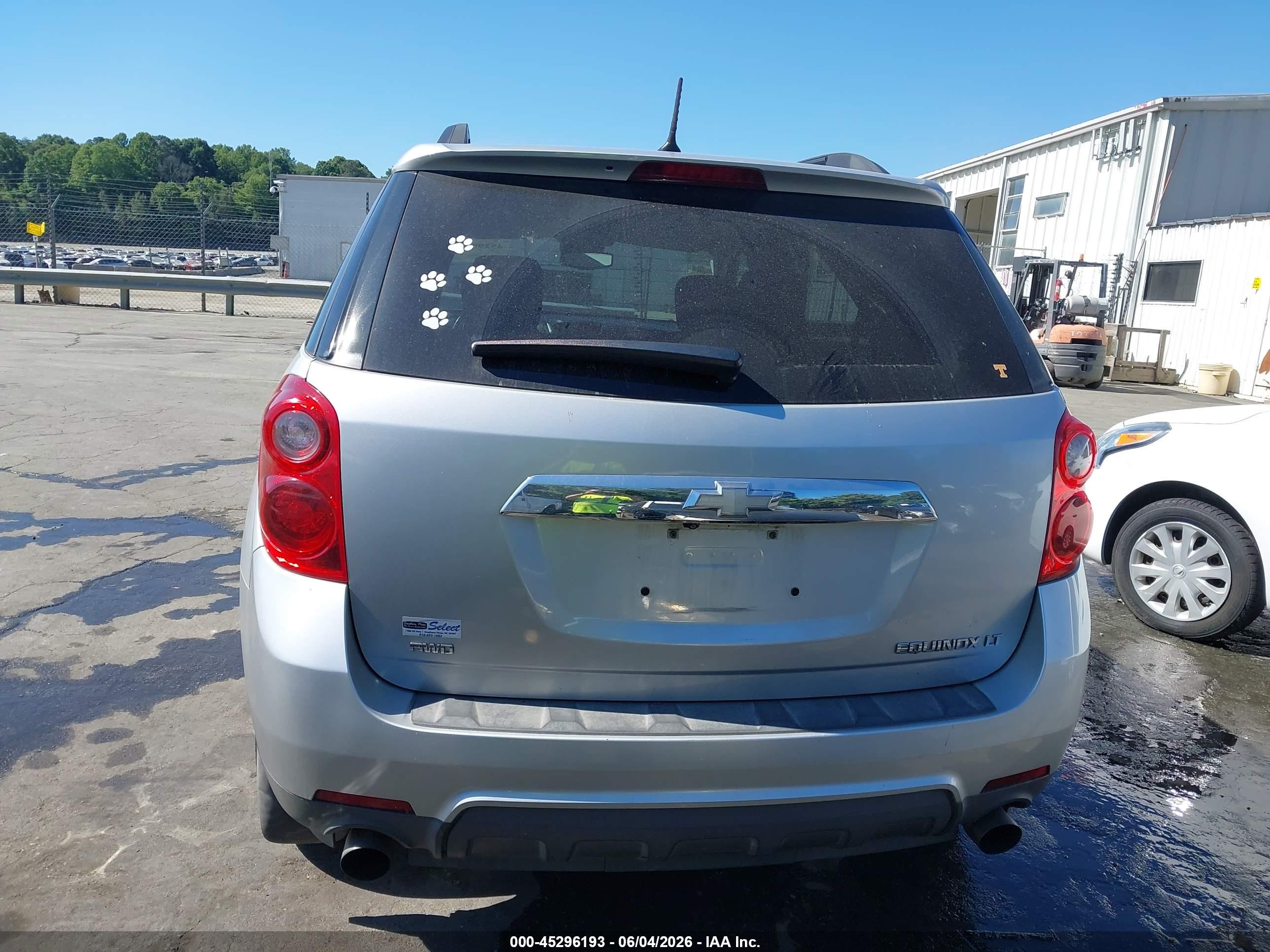 2013 Chevrolet Equinox 1lt Серебряный vin: 2GNFLEE34D6290118