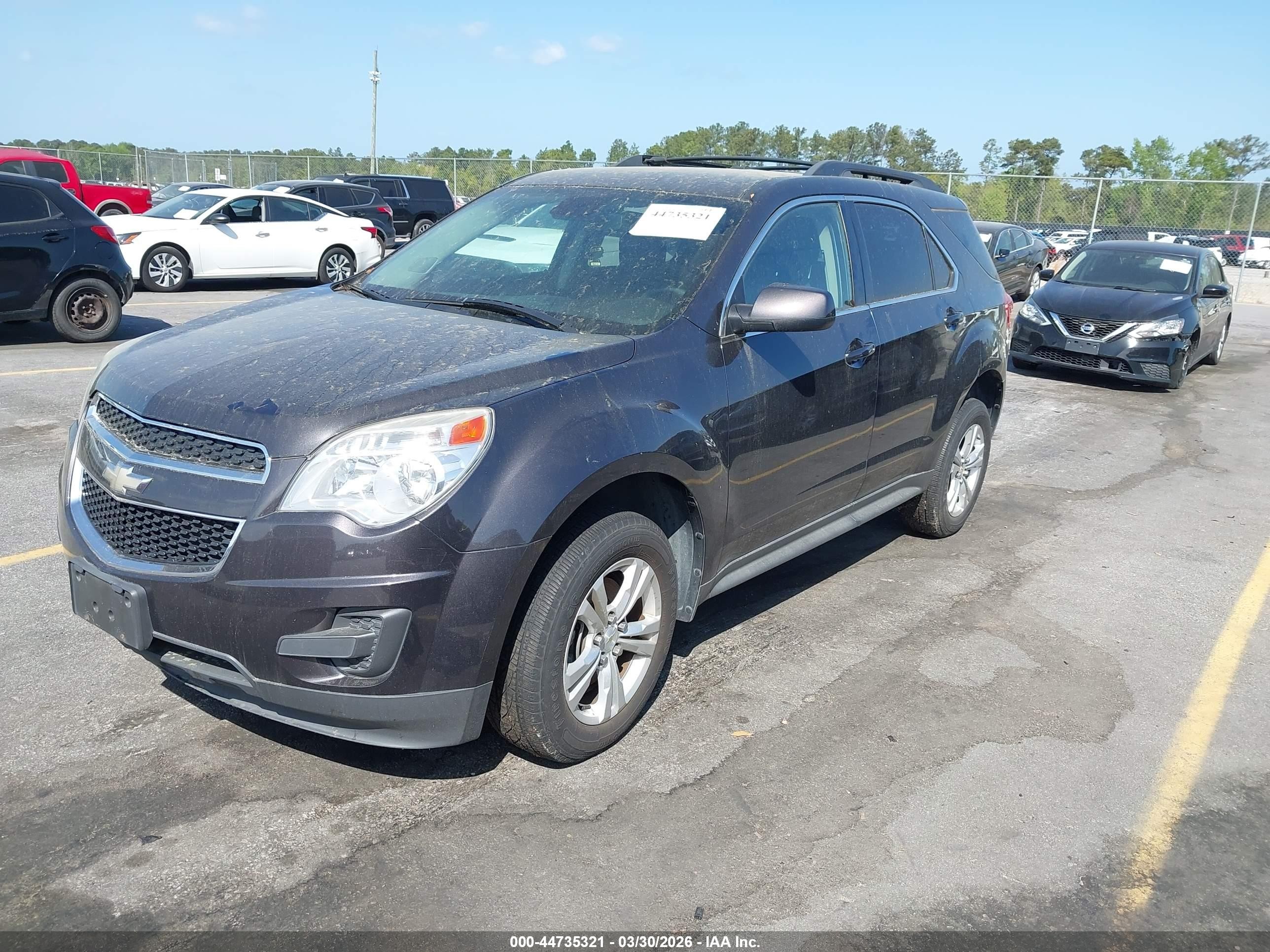2013 Chevrolet Equinox 1lt Серый vin: 2GNFLEE35D6228131